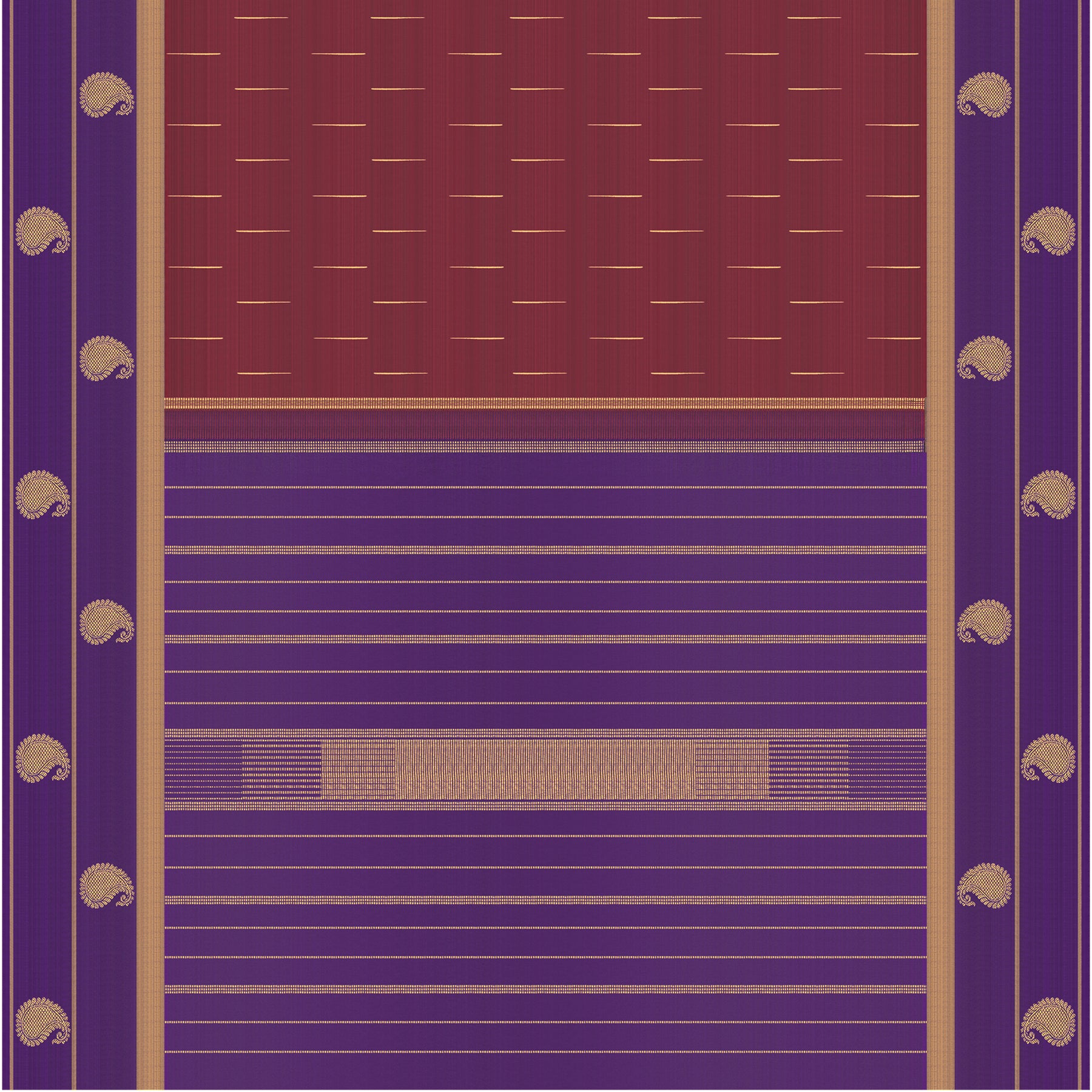 Kanakavalli Kanjivaram Silk Sari 25-599-HS001-07671 - Full View