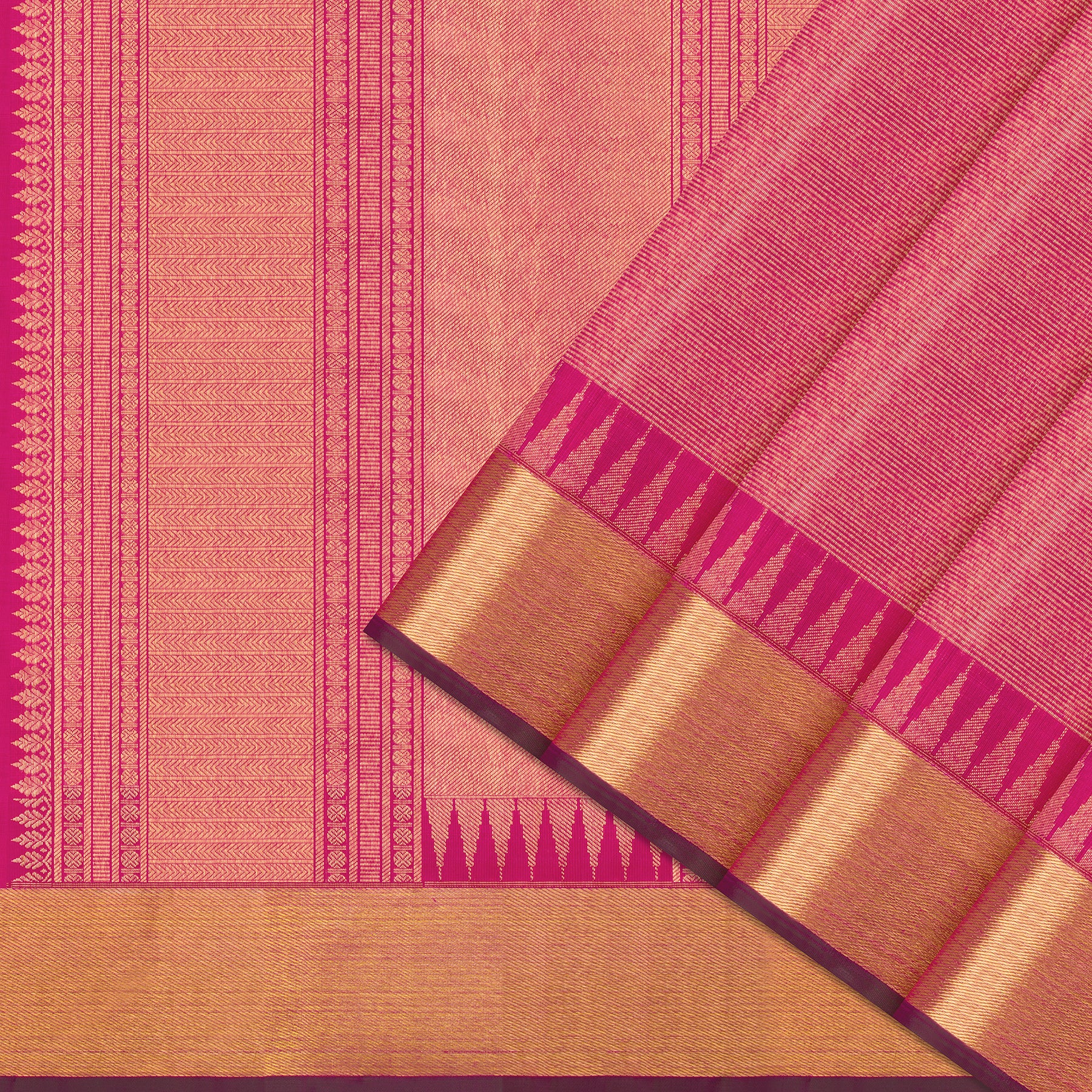 Kanakavalli Kanjivaram Silk Sari 25-599-HS001-08393 - Cover View