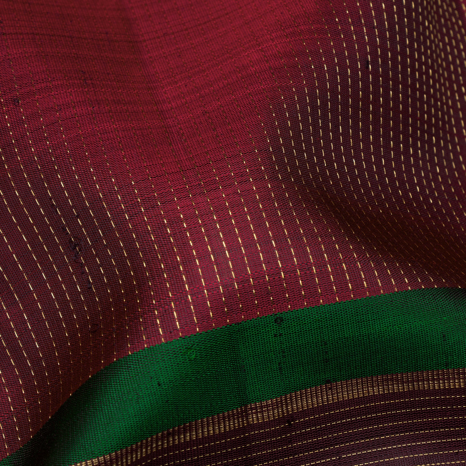 Kanakavalli Kanjivaram Silk Sari 25-599-HS001-08405 - Fabric View