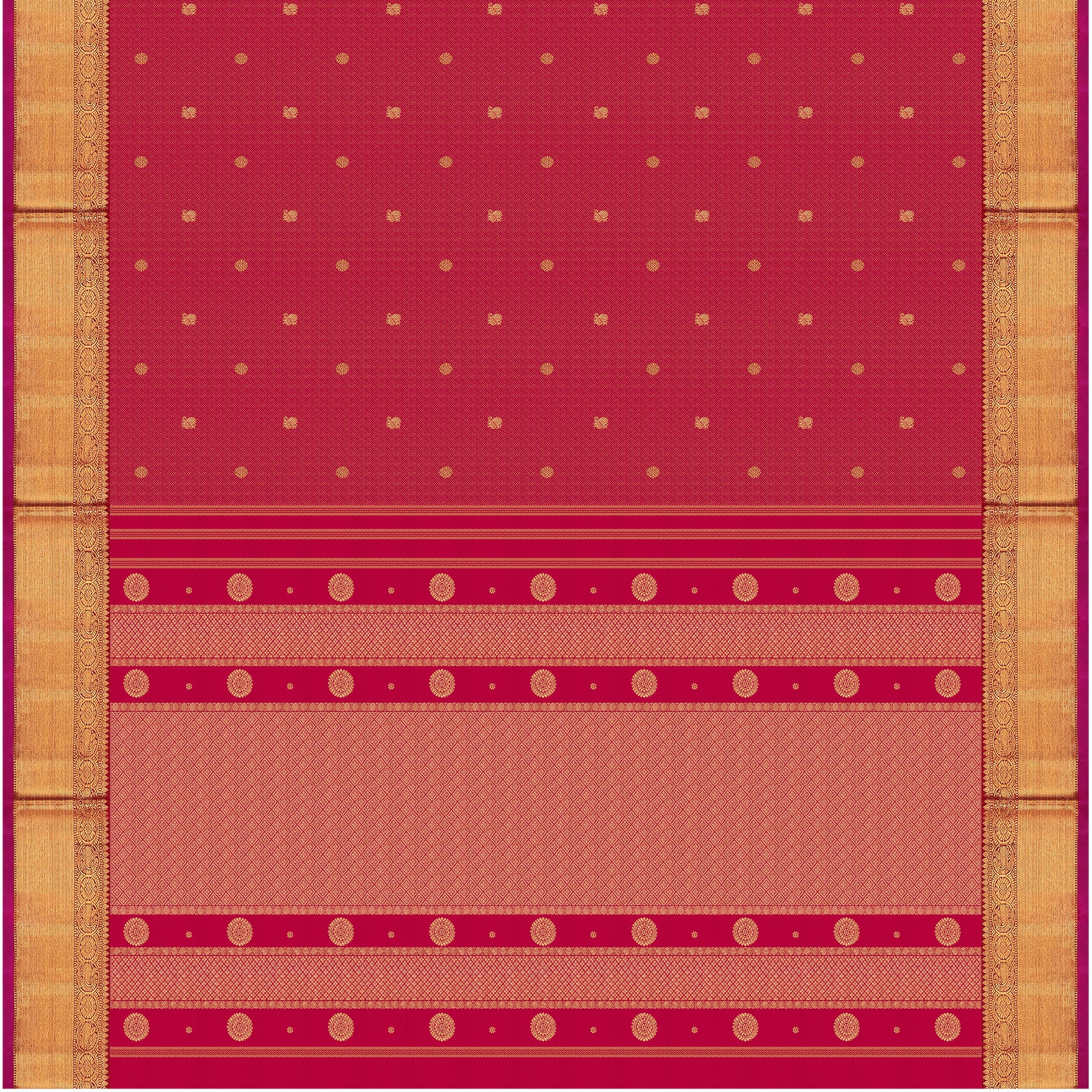 Kanakavalli Kanjivaram Silk Sari 25-599-HS001-08415 - Full View