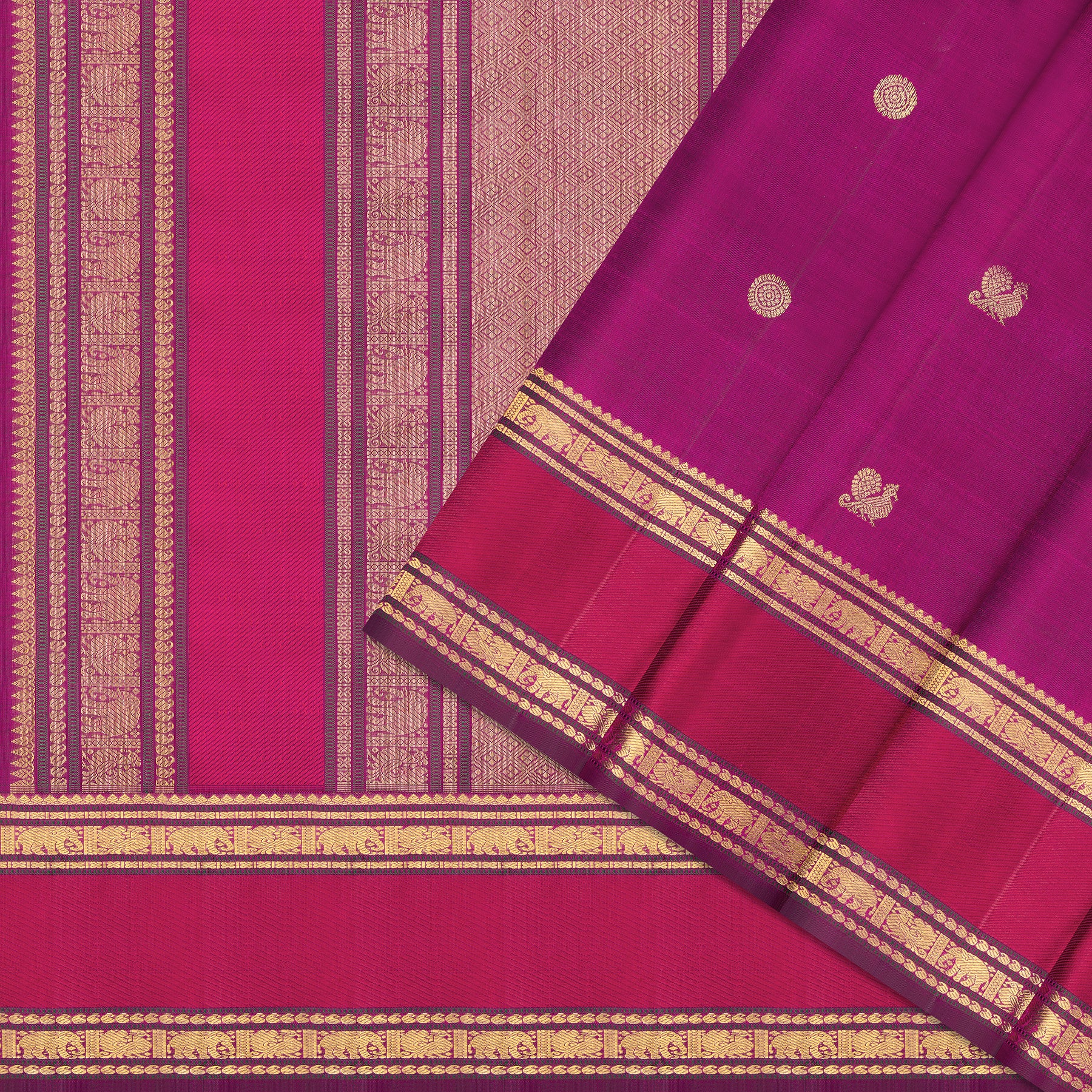 Kanakavalli Kanjivaram Silk Sari 25-599-HS001-08431 - Cover View