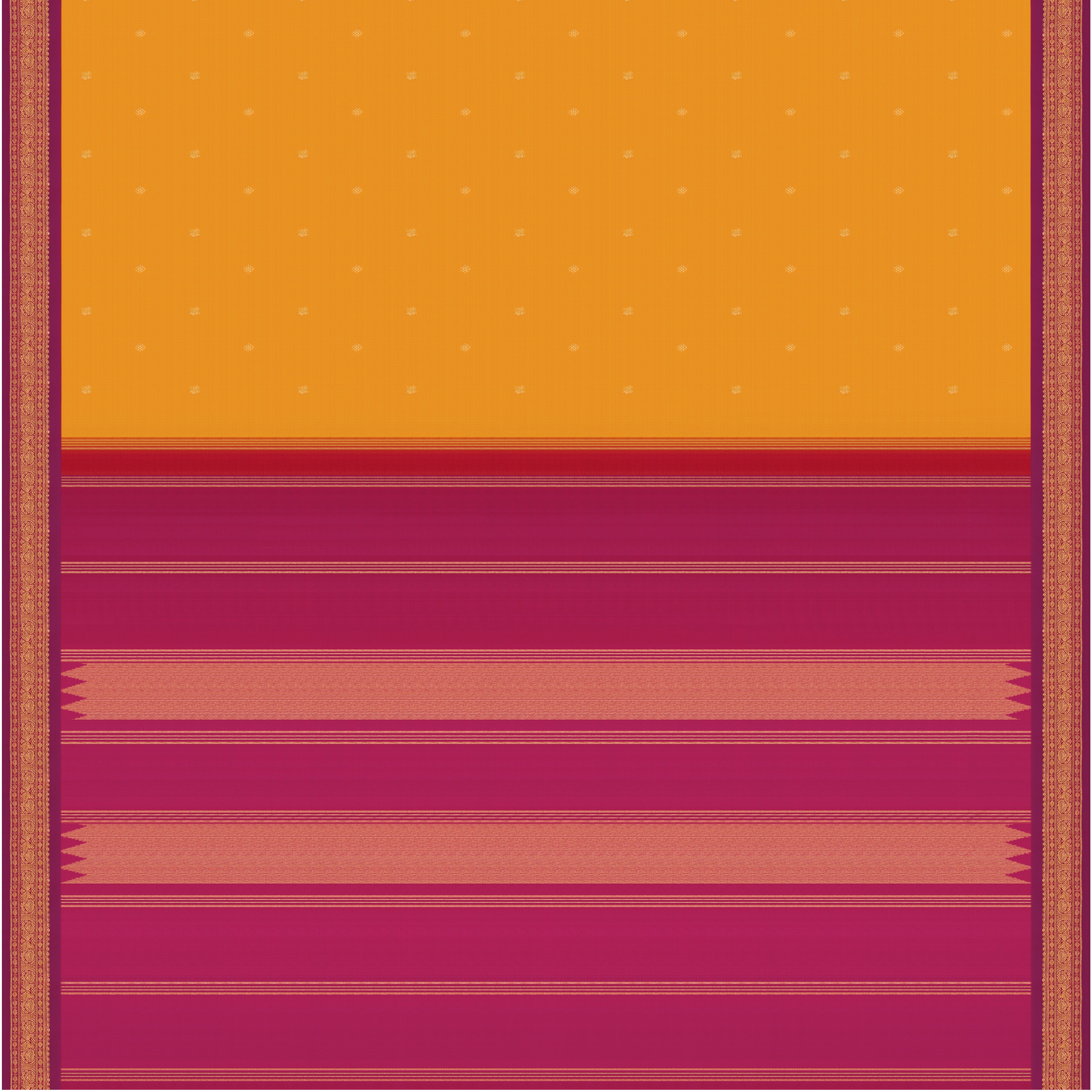 Kanakavalli Kanjivaram Silk Sari 25-599-HS001-08442 - Full View