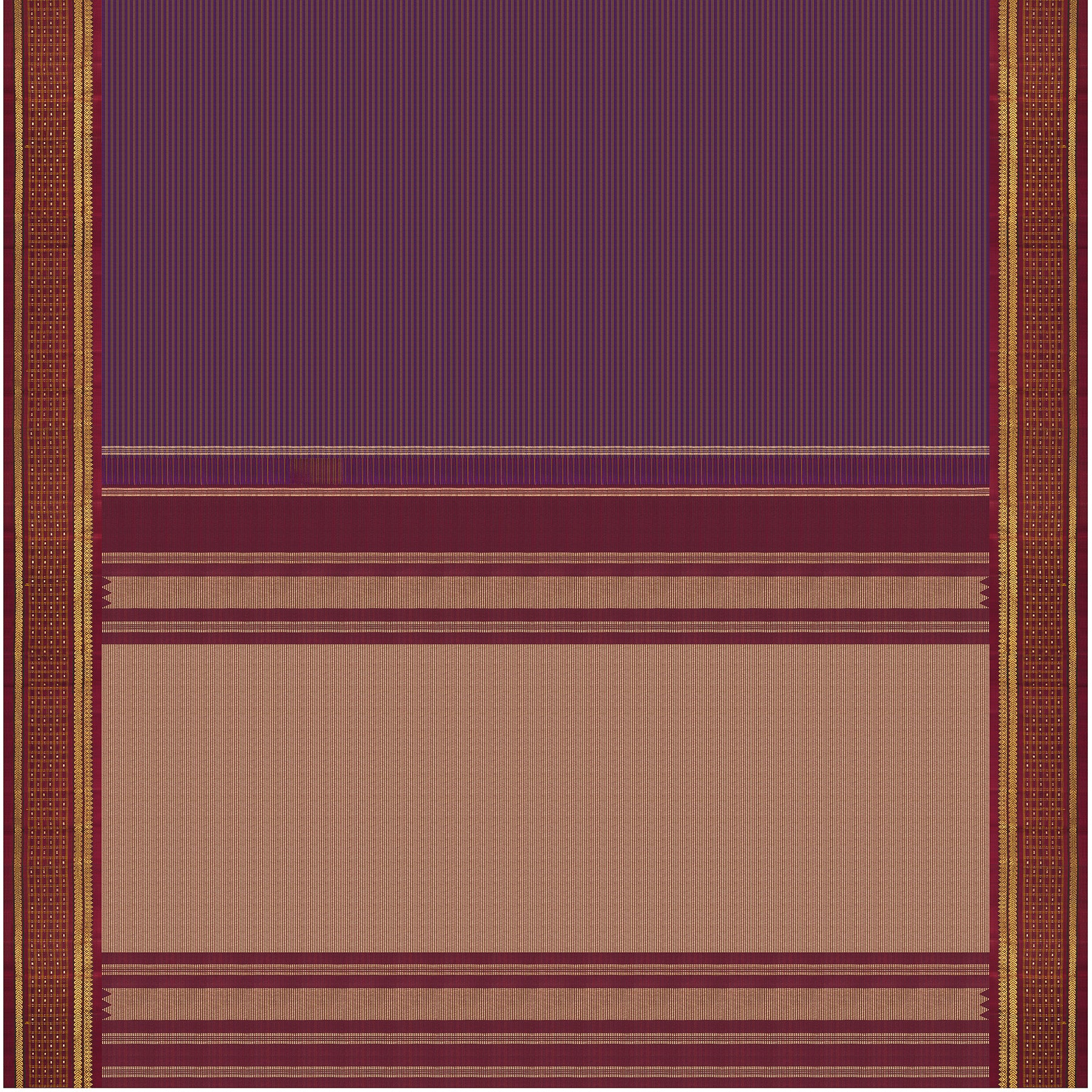Kanakavalli Kanjivaram Silk Sari 25-599-HS001-08447 - Full View