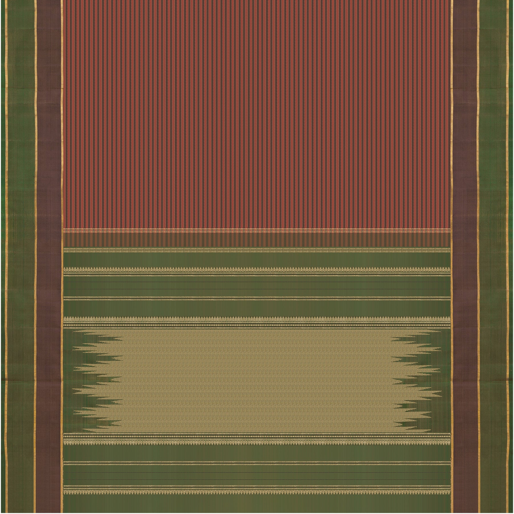 Kanakavalli Kanjivaram Silk Sari 25-599-HS001-08450 - Full View