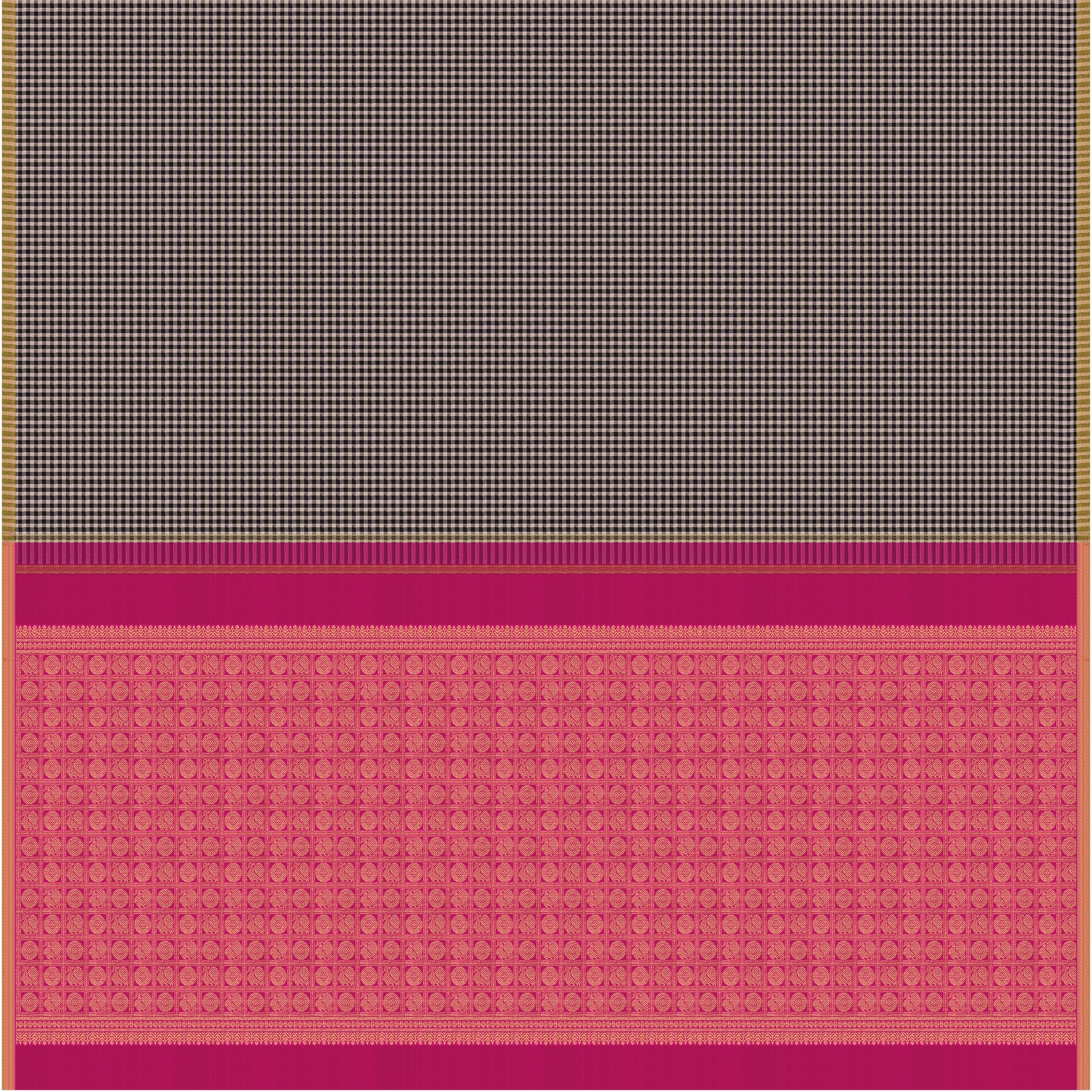 Kanakavalli Kanjivaram Silk Sari 25-599-HS001-08456 - Full View