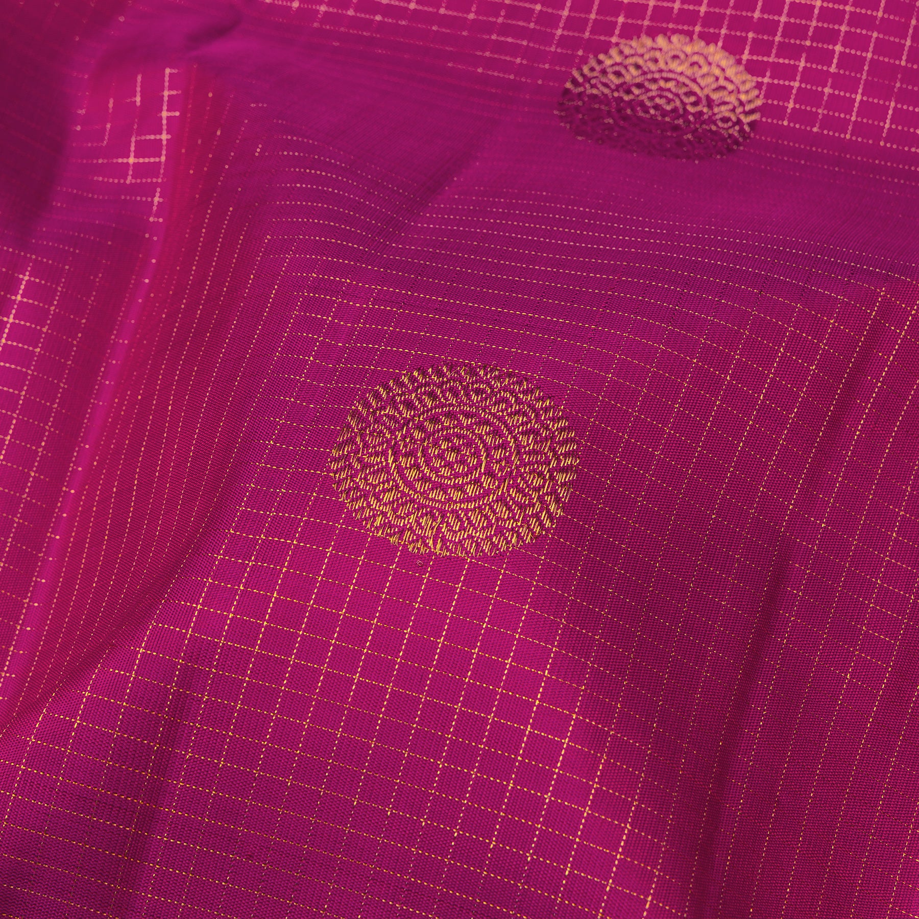 Kanakavalli Kanjivaram Silk Sari 25-599-HS001-08463 - Fabric View