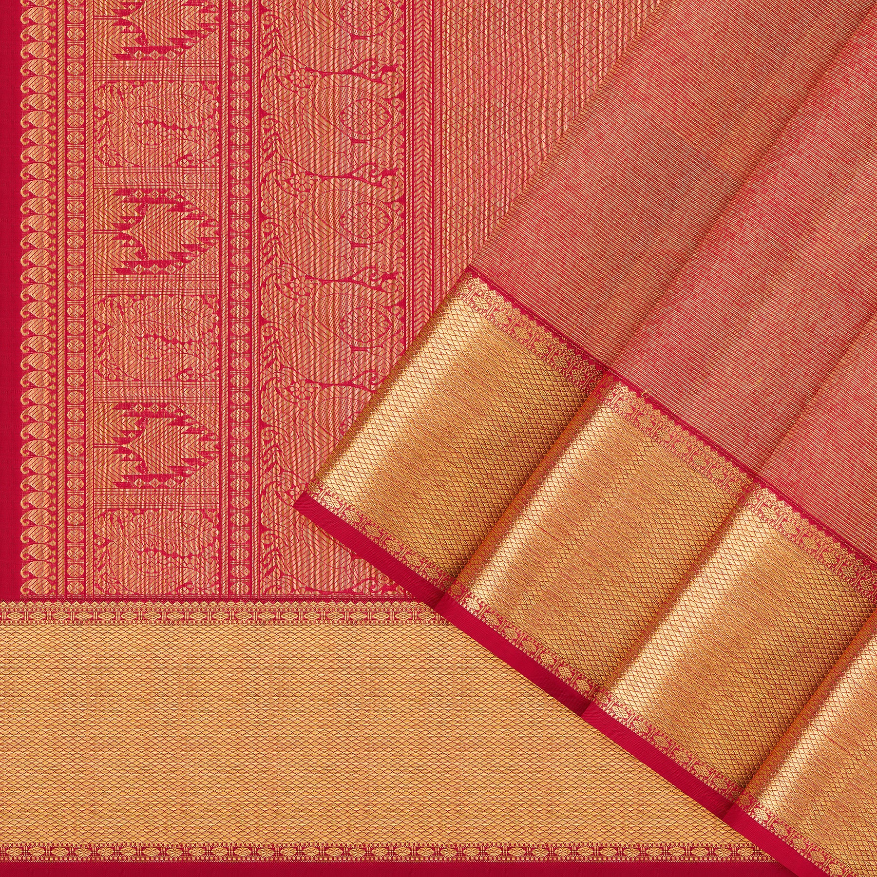 Kanakavalli Kanjivaram Silk Sari 25-599-HS001-09336 - Cover View