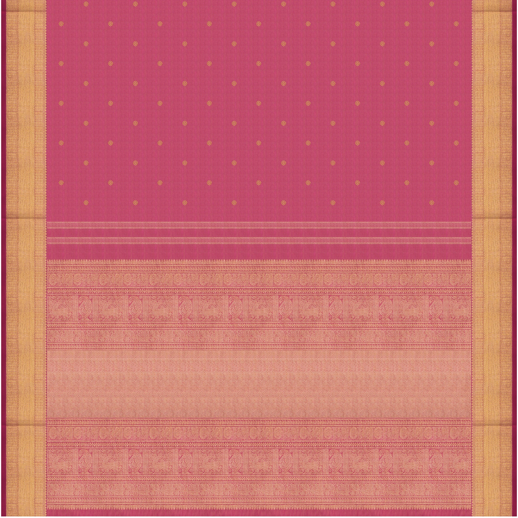 Kanakavalli Kanjivaram Silk Sari 25-599-HS001-09369 - Full View