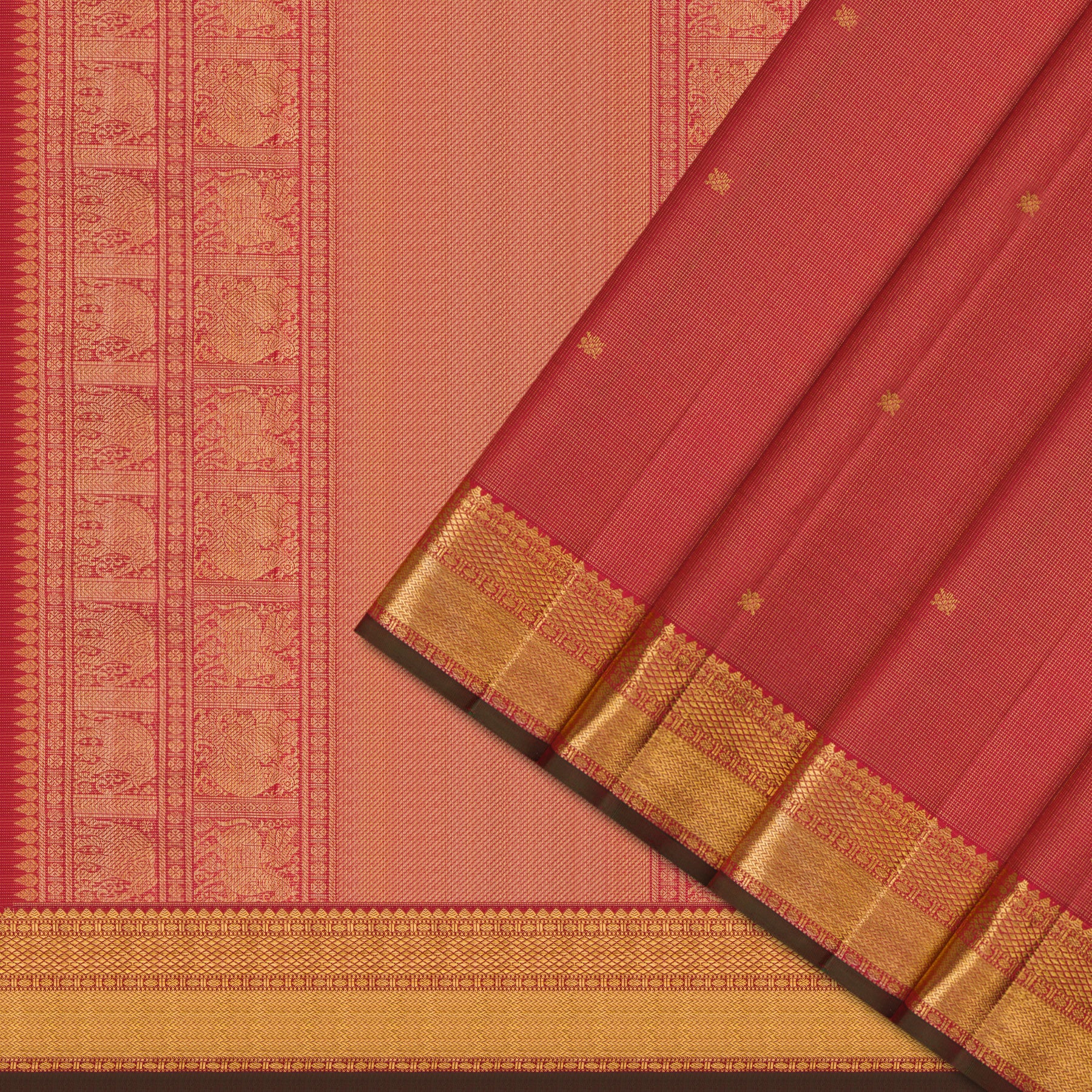 Kanakavalli Kanjivaram Silk Sari 25-599-HS001-09375 - Cover View