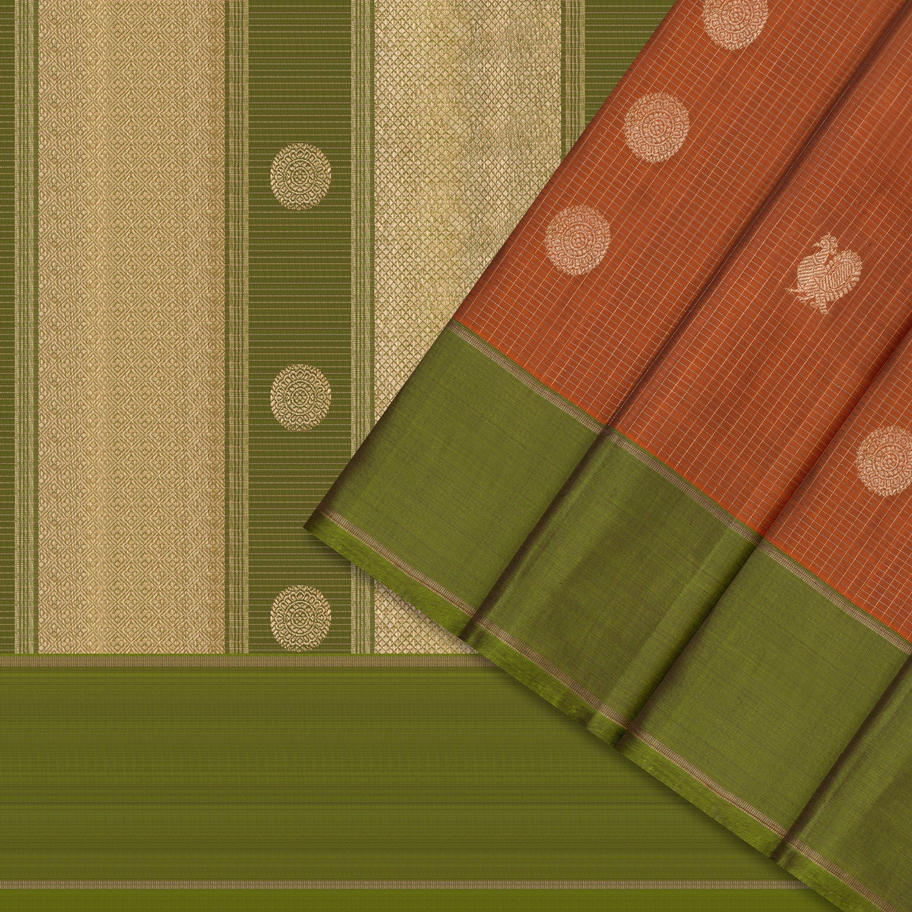 Kanakavalli Kanjivaram Silk Sari 25-599-HS001-09389 - Cover View