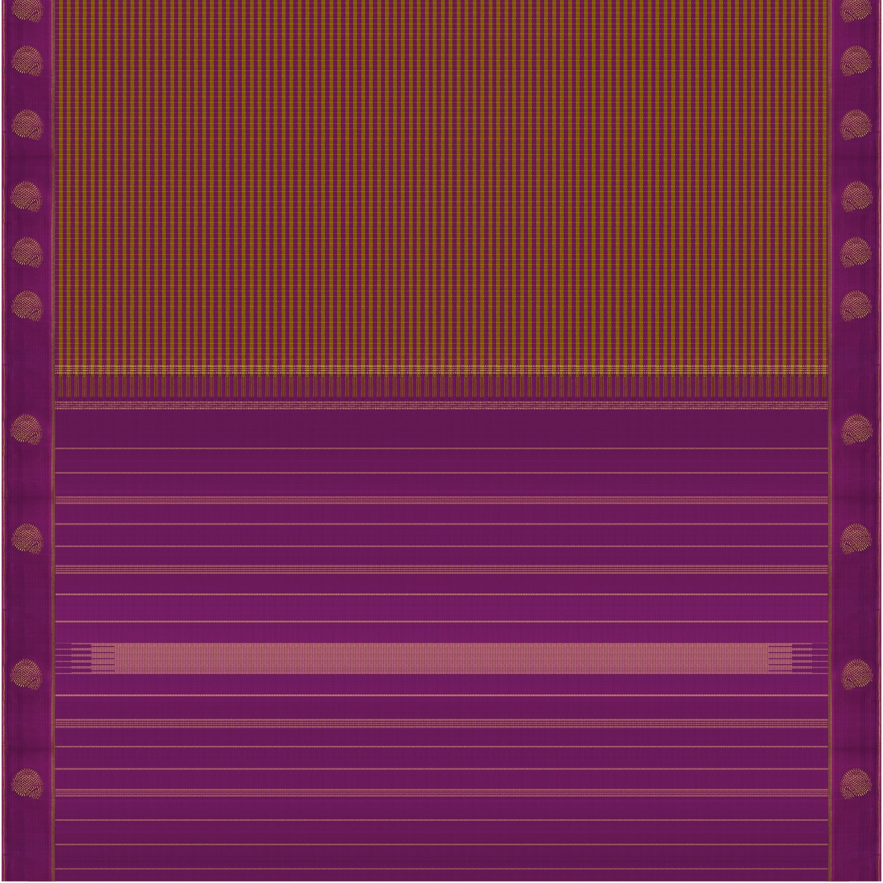 Kanakavalli Kanjivaram Silk Sari 25-599-HS001-09396 - Full View