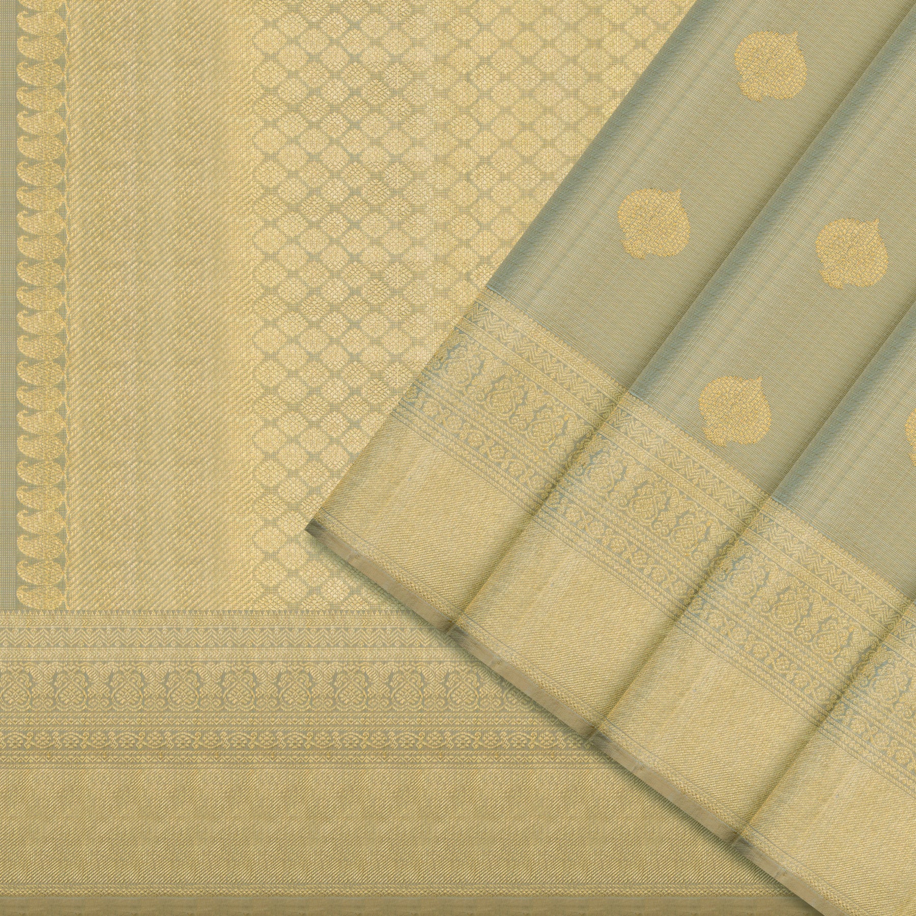 Kanakavalli Kanjivaram Silk Sari 25-599-HS001-09402 - Cover View