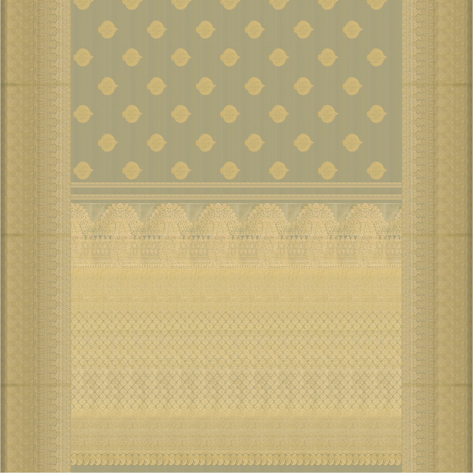 Kanakavalli Kanjivaram Silk Sari 25-599-HS001-09402 - Full View