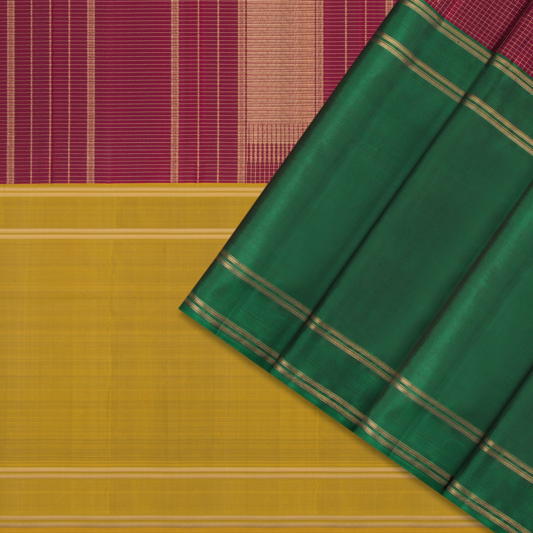 Kanakavalli Kanjivaram Silk Sari 25-599-HS001-09405 - Cover View