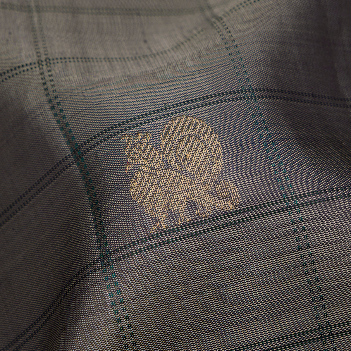 Kanakavalli Kanjivaram Silk Sari 25-599-HS001-09417 - Fabric View