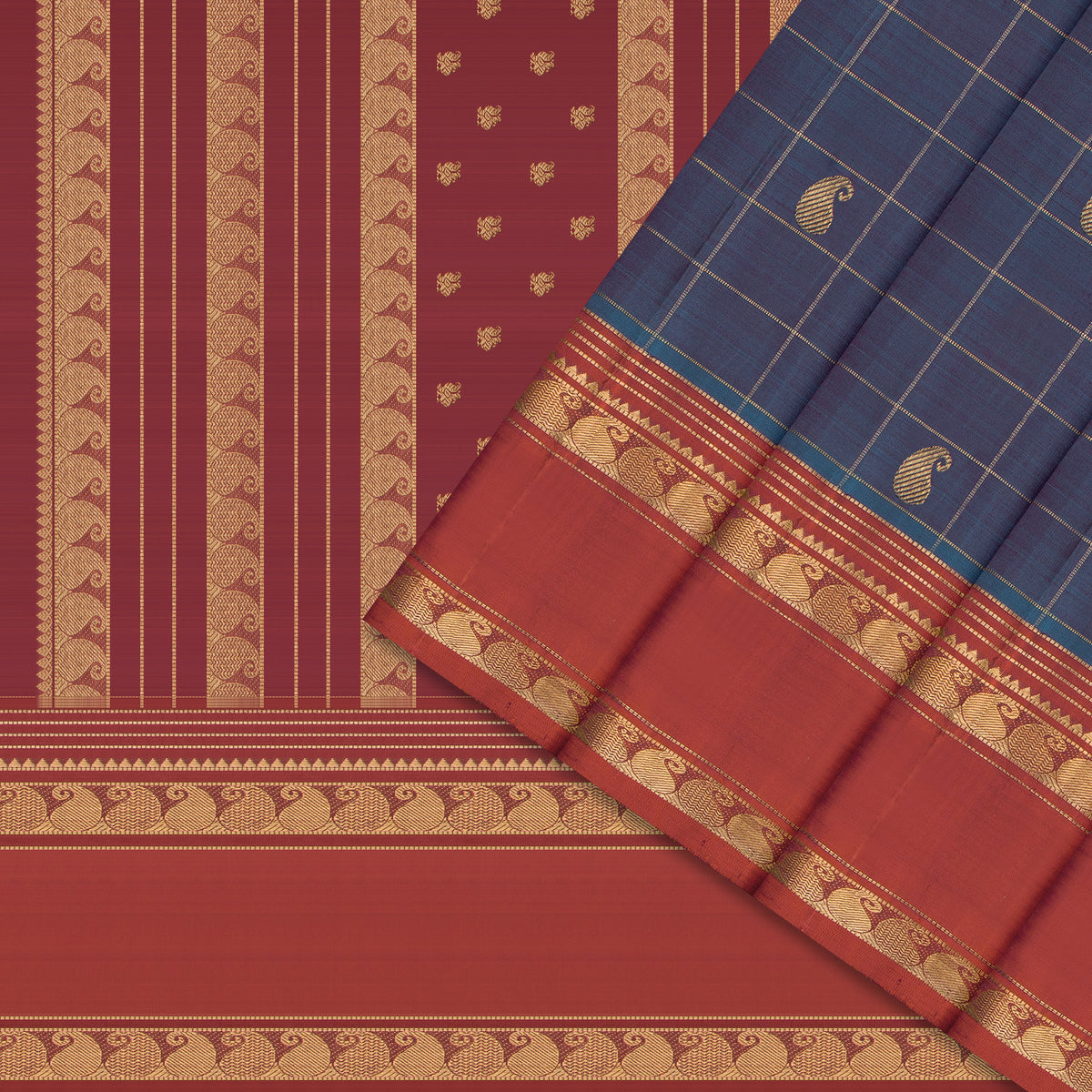 Kanakavalli Kanjivaram Silk Sari 25-599-HS001-09932 - Cover View