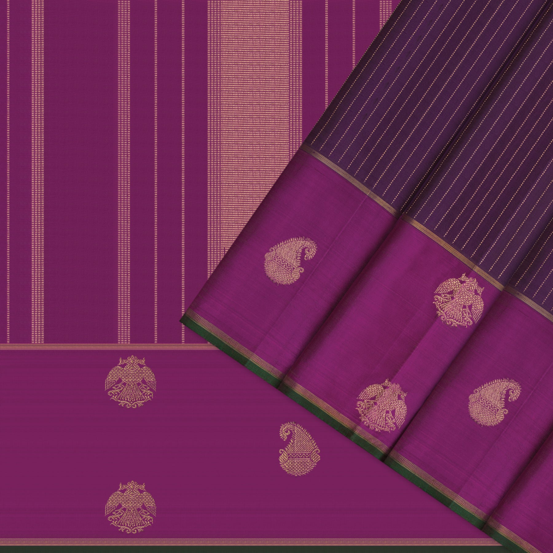 Kanakavalli Kanjivaram Silk Sari 25-599-HS001-09985 - Cover View