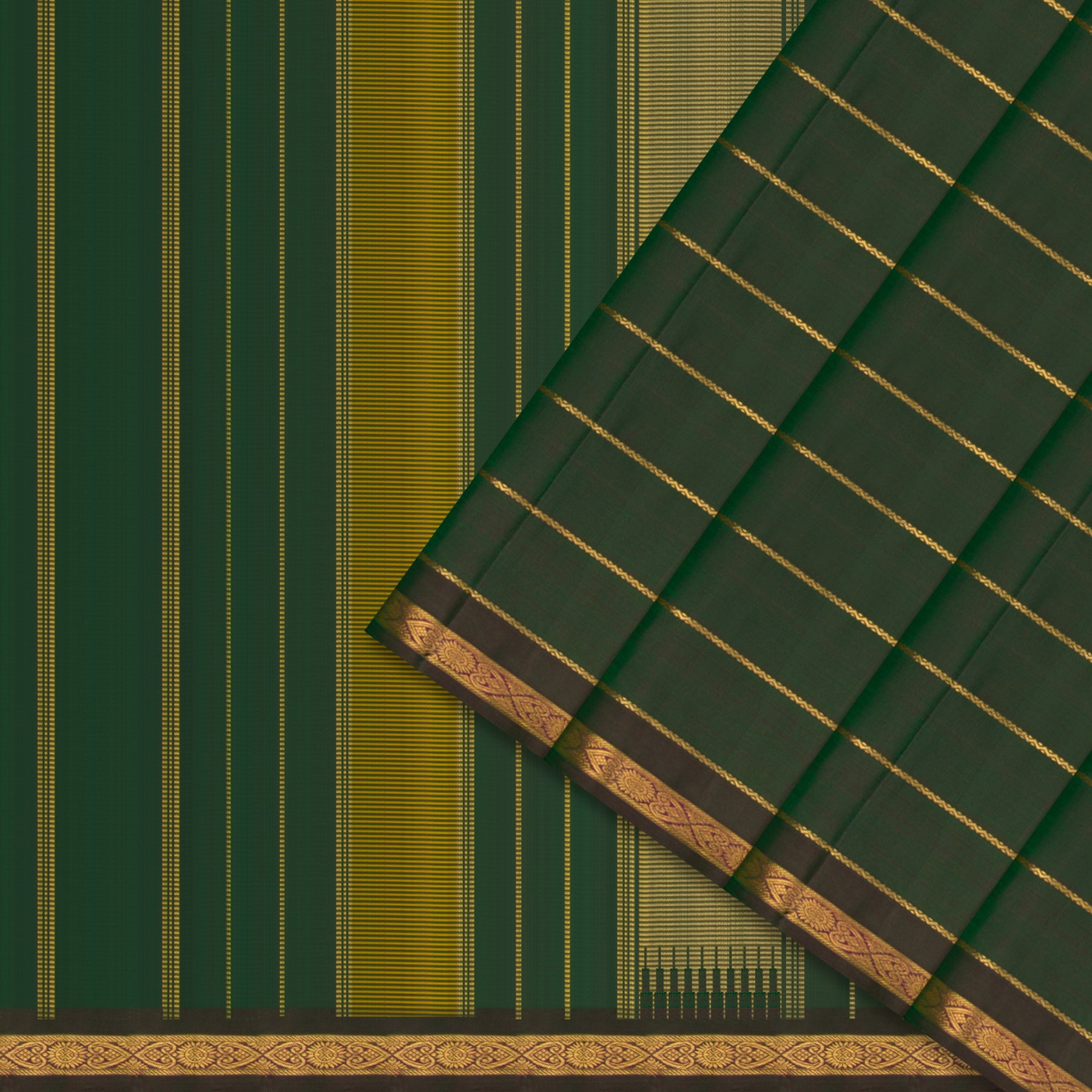 Kanakavalli Kanjivaram Silk Sari 25-599-HS001-09993 - Cover View