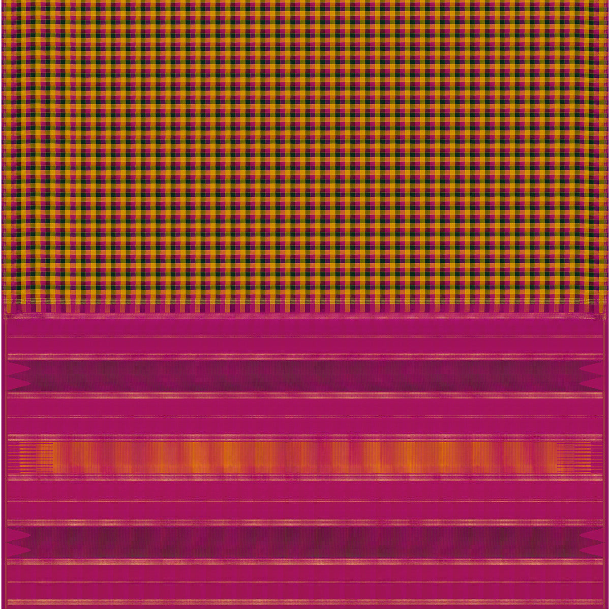 Kanakavalli Kanjivaram Silk Sari 25-599-HS001-10063 - Full View