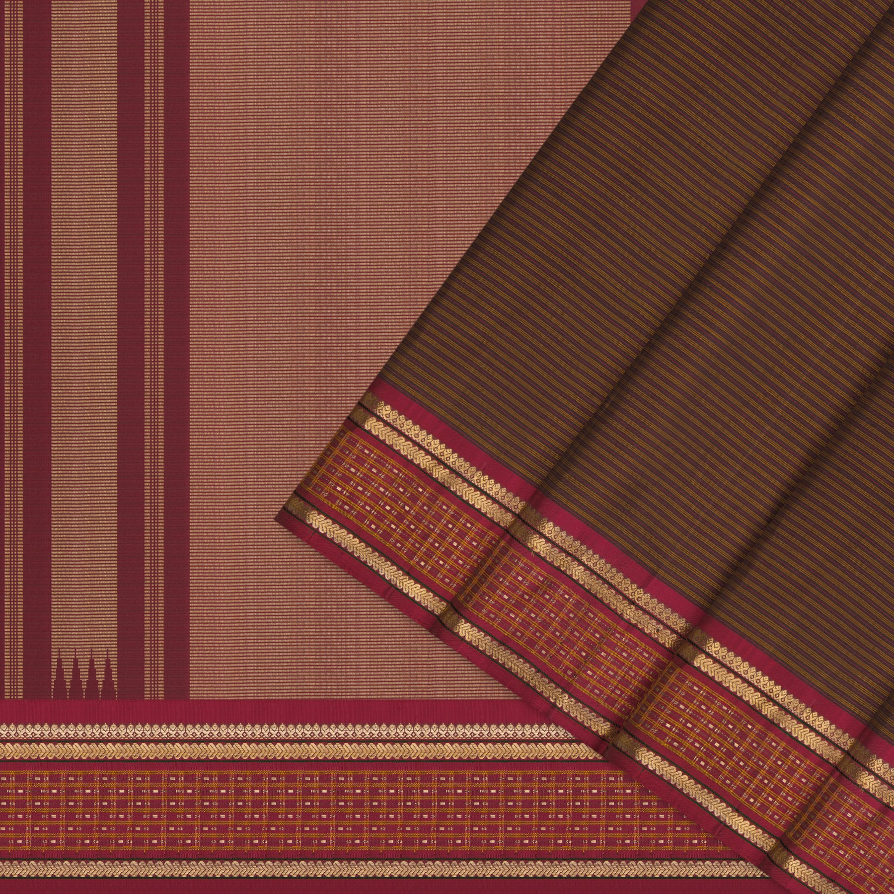 Kanakavalli Kanjivaram Silk Sari 25-599-HS001-10092 - Cover View