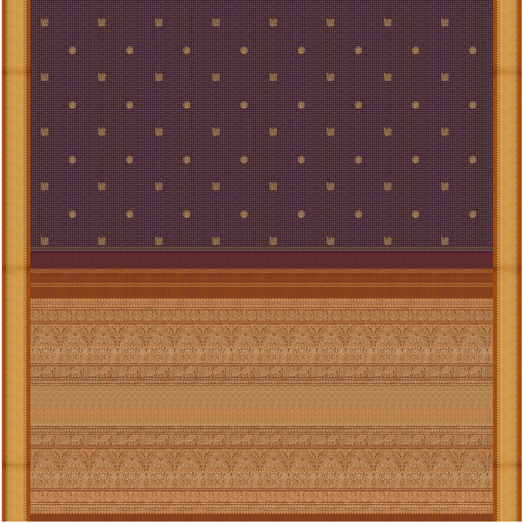 Kanakavalli Kanjivaram Silk Sari 25-599-HS001-10585 - Full View