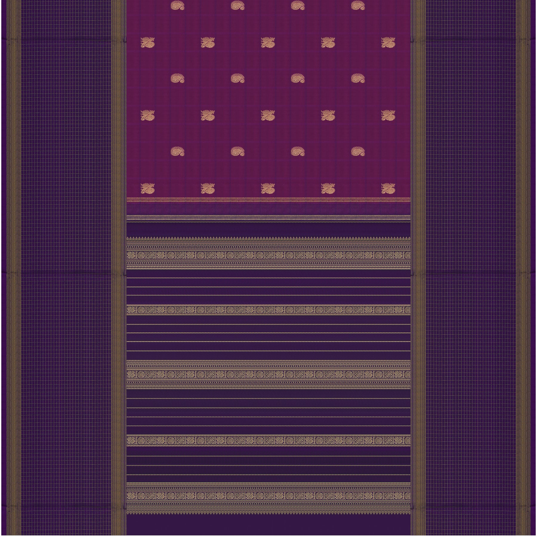 Kanakavalli Kanjivaram Silk Sari 25-599-HS001-10628 - Full View