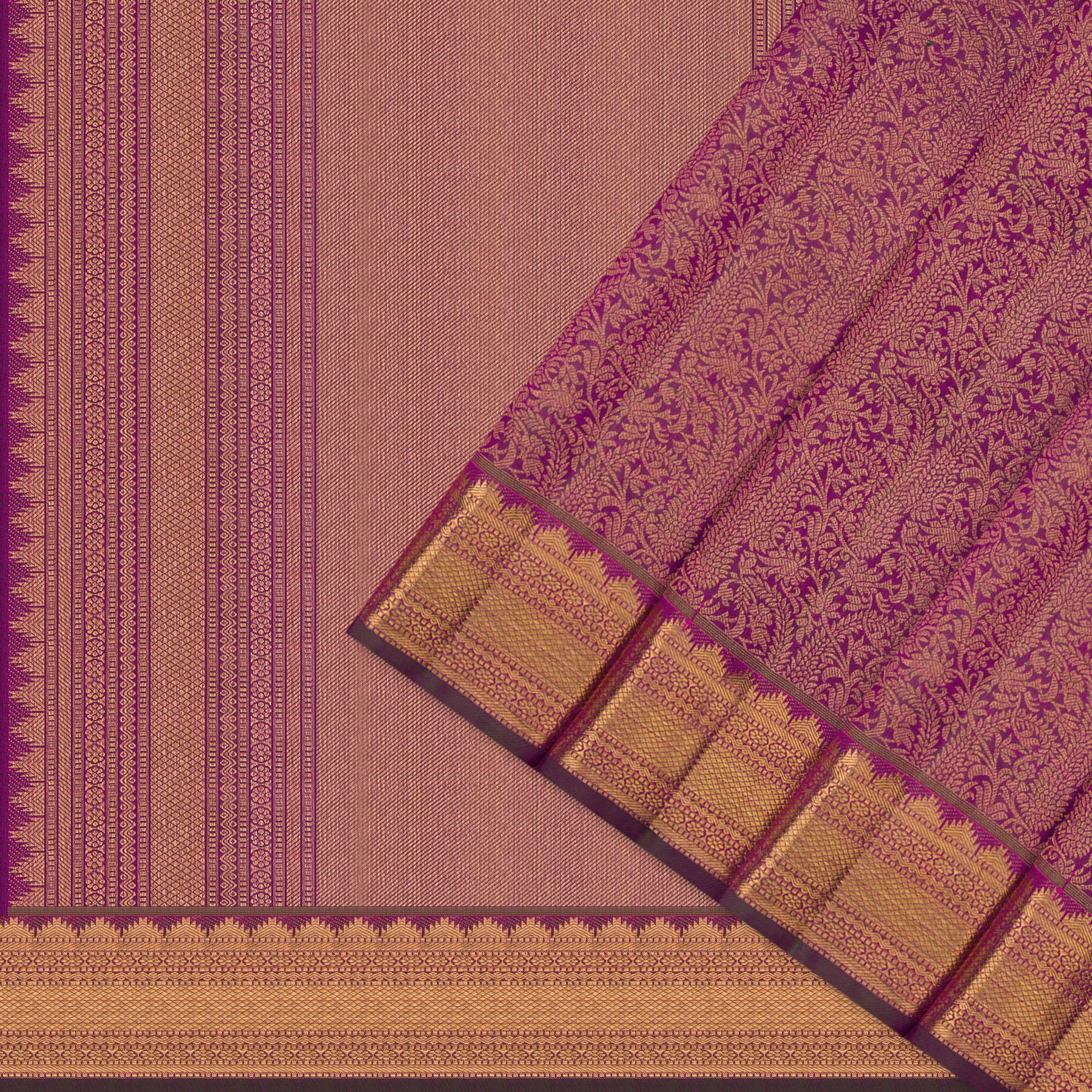 Kanakavalli Kanjivaram Silk Sari 25-599-HS001-10652 - Cover View