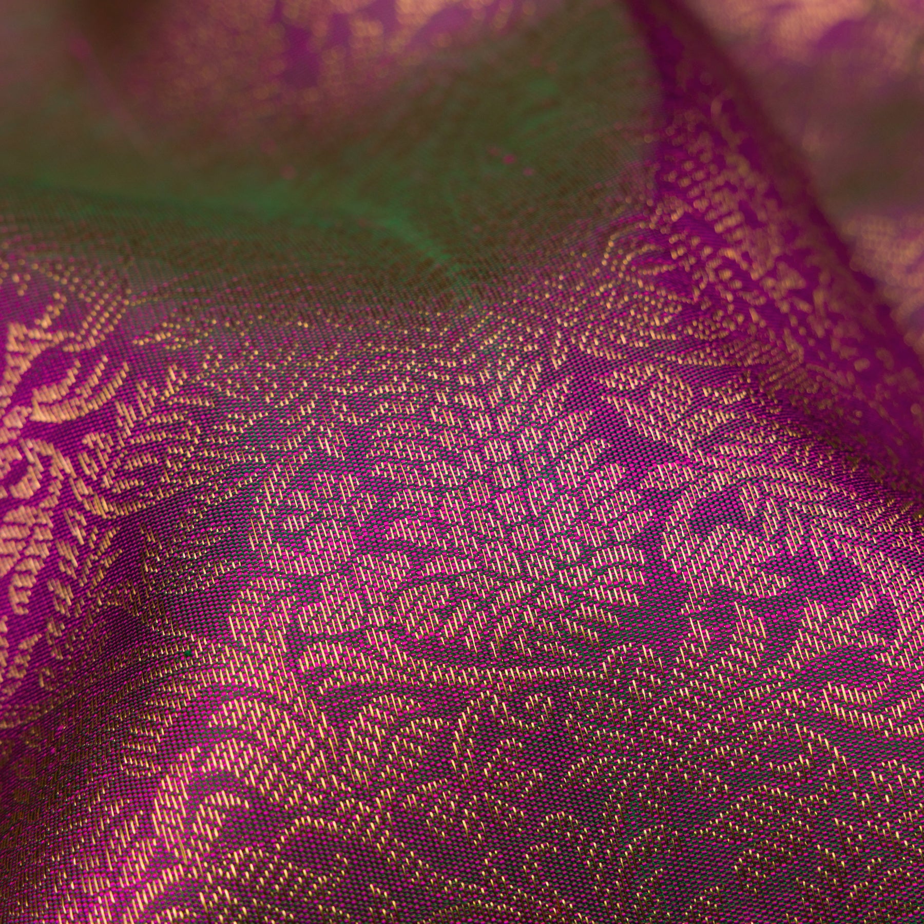 Kanakavalli Kanjivaram Silk Sari 25-599-HS001-10652 - Fabric View