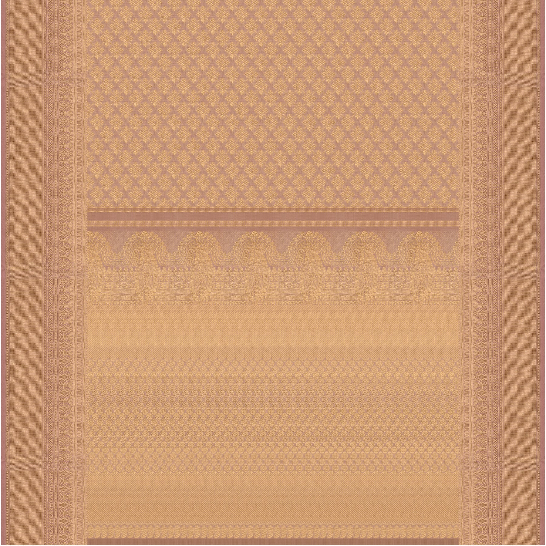 Kanakavalli Kanjivaram Silk Sari 25-599-HS001-10676 - Full View