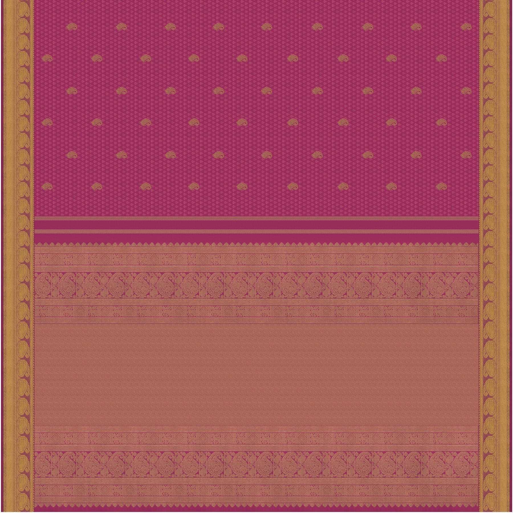 Kanakavalli Kanjivaram Silk Sari 25-611-HS001-01181 - Full View