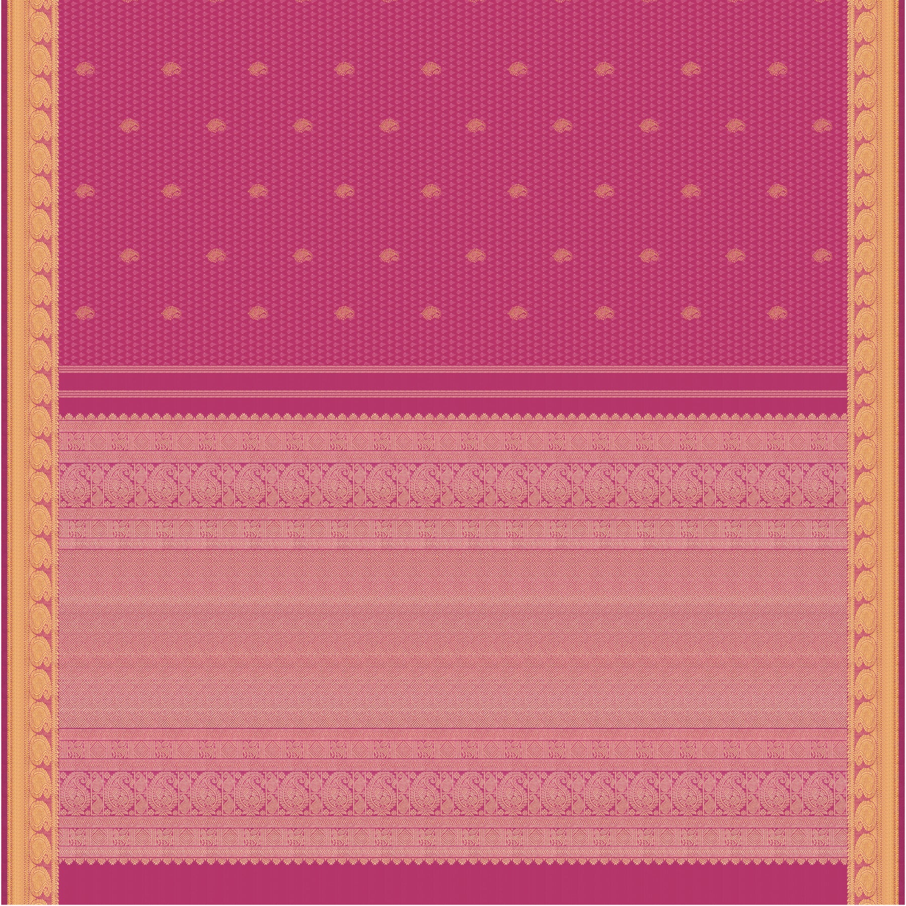Kanakavalli Kanjivaram Silk Sari 25-611-HS001-01182 - Full View