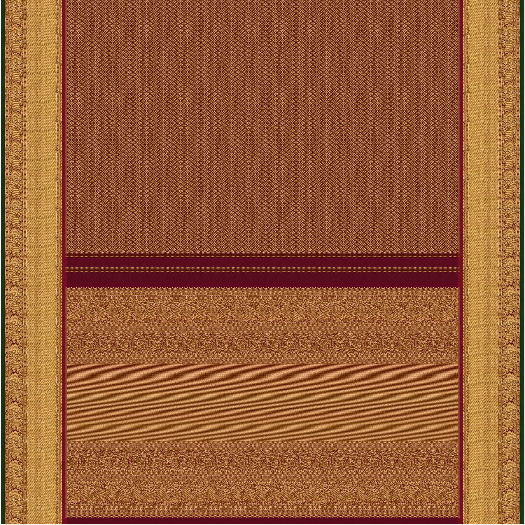 Kanakavalli Kanjivaram Silk Sari 25-611-HS001-01201 - Full View