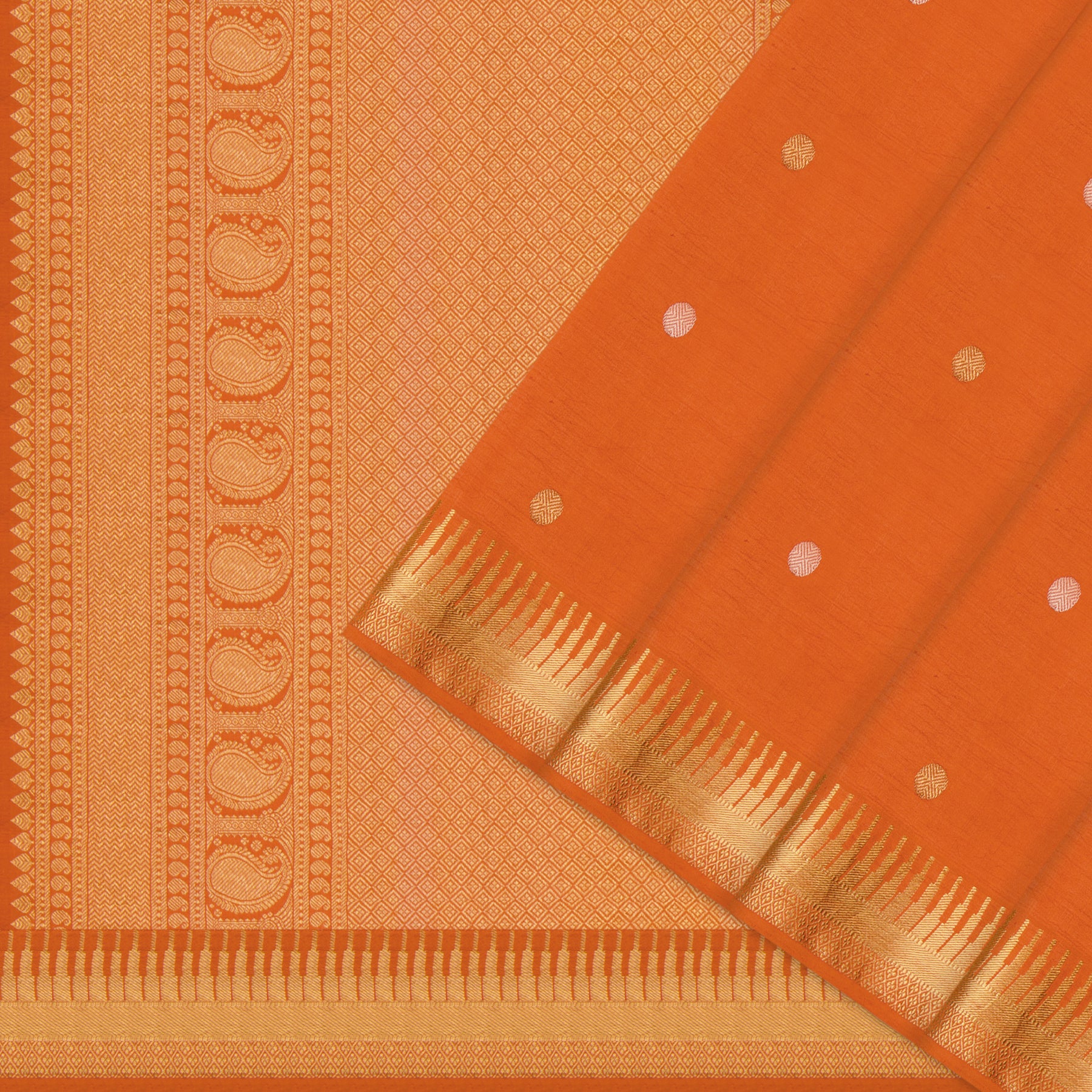 Kanakavalli Kanjivaram Silk Sari 25-611-HS001-01204 - Cover View