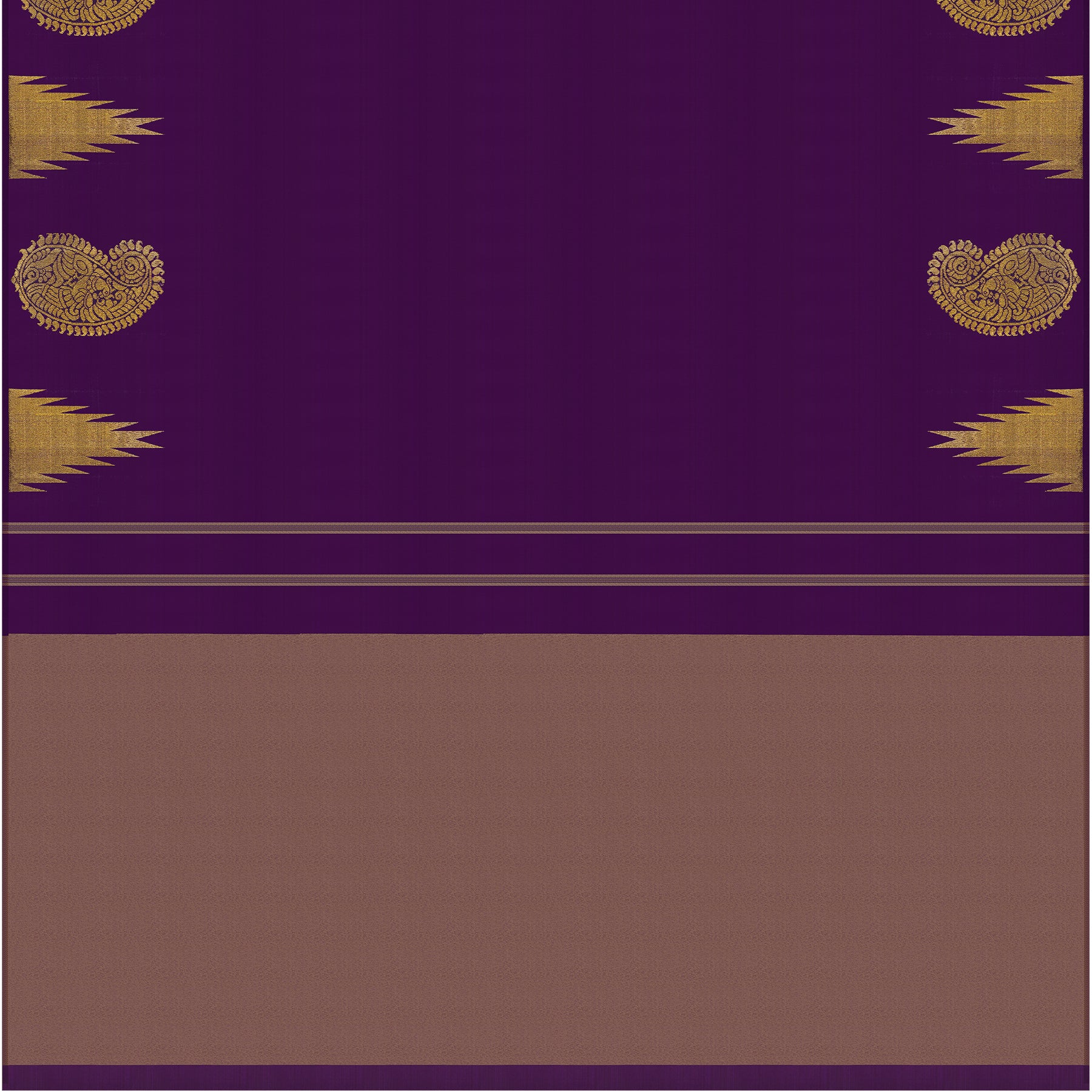 Kanakavalli Kanjivaram Silk Sari 25-611-HS001-01444 - Full View