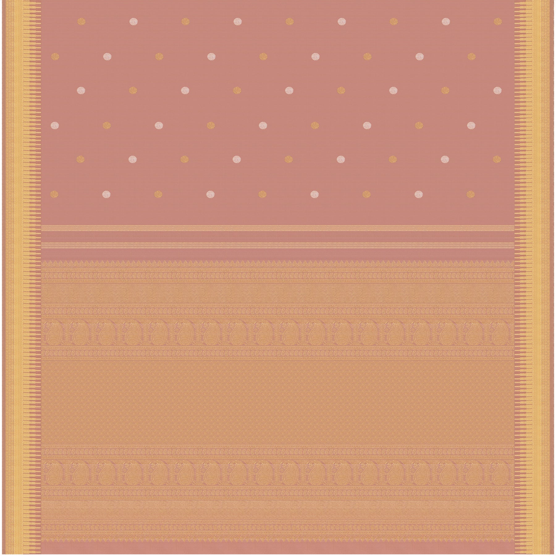 Kanakavalli Kanjivaram Silk Sari 25-611-HS001-01446 - Full View