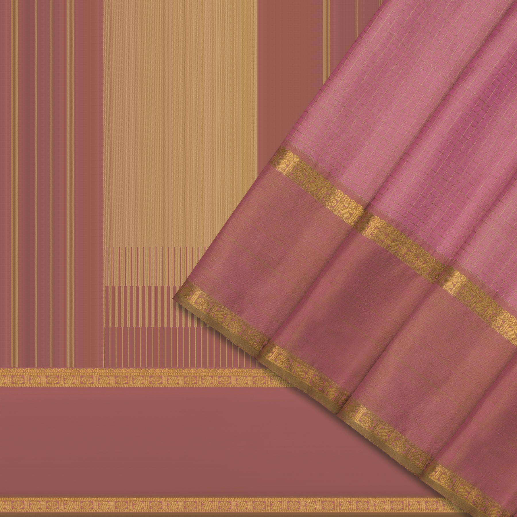 Kanakavalli Kanjivaram Silk Sari 25-611-HS001-01456 - Cover View