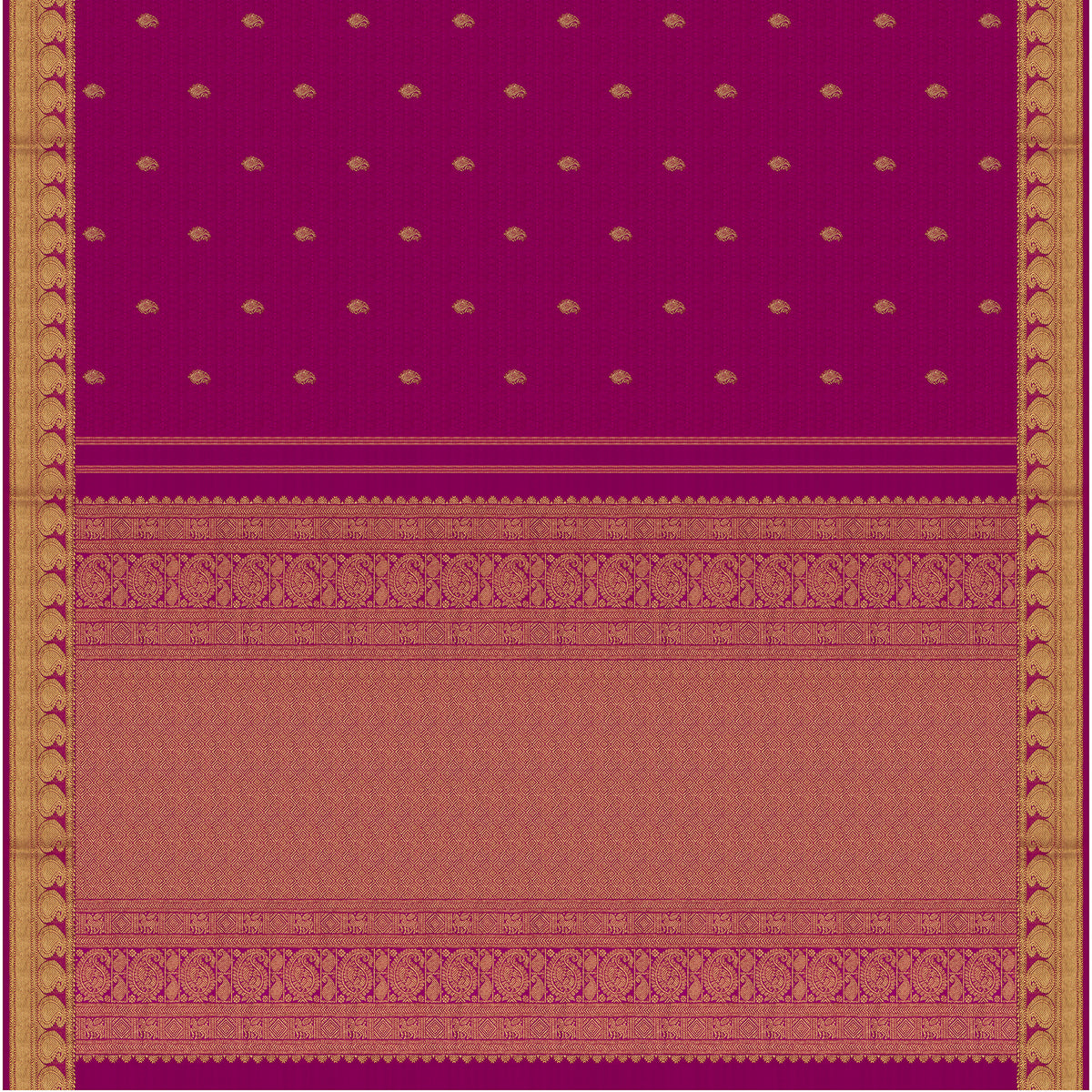 Kanakavalli Kanjivaram Silk Sari 25-611-HS001-02112 - Full View