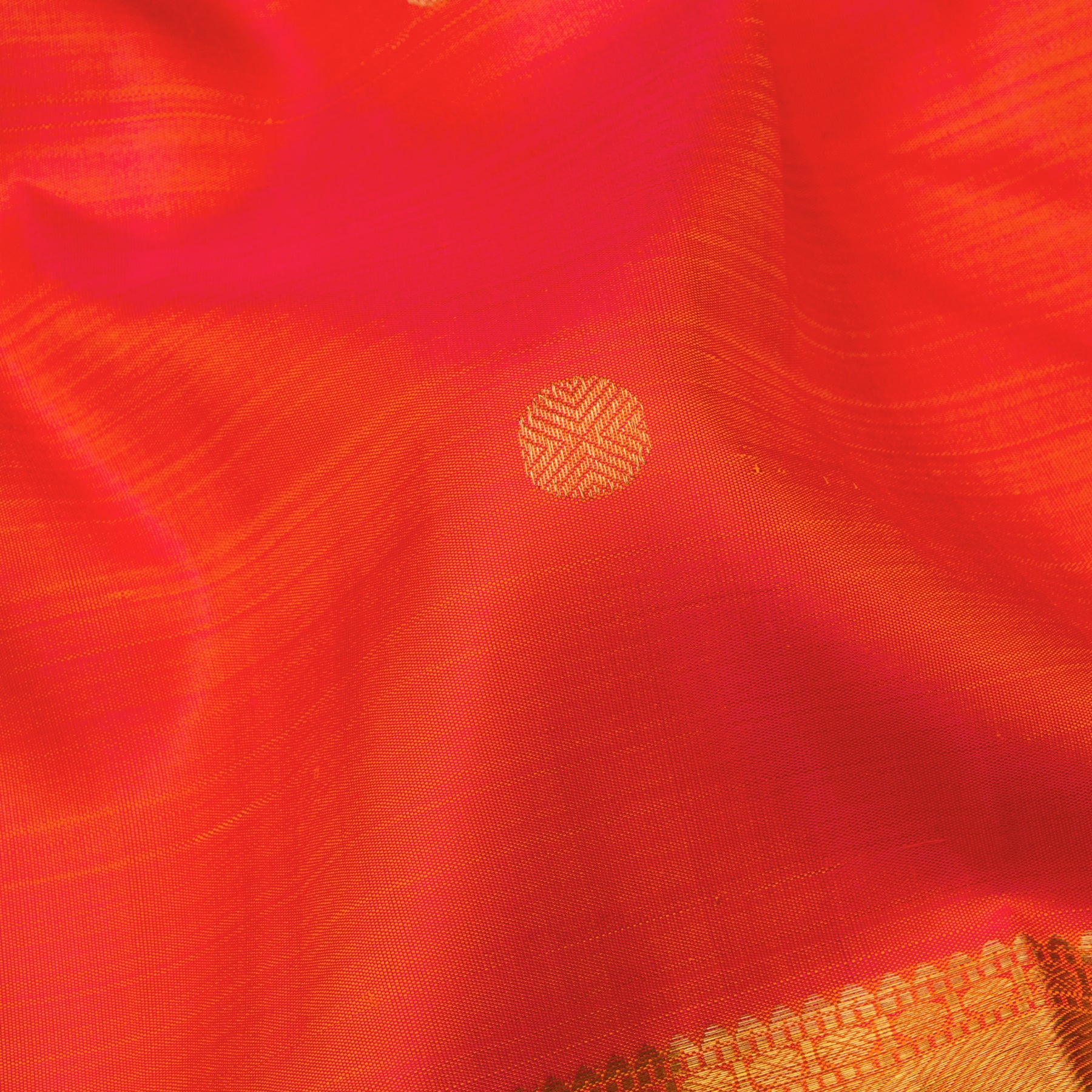 Kanakavalli Kanjivaram Silk Sari 25-611-HS001-02116 - Fabric View