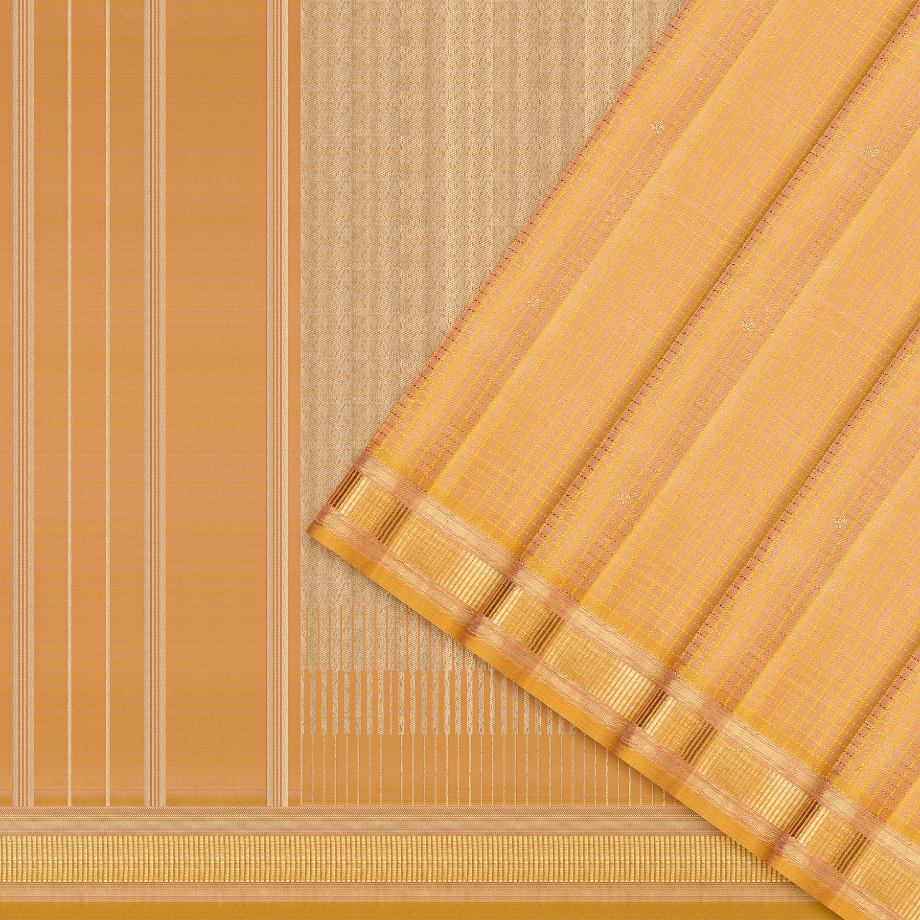 Kanakavalli Kanjivaram Silk Sari 25-611-HS001-02118 - Cover View