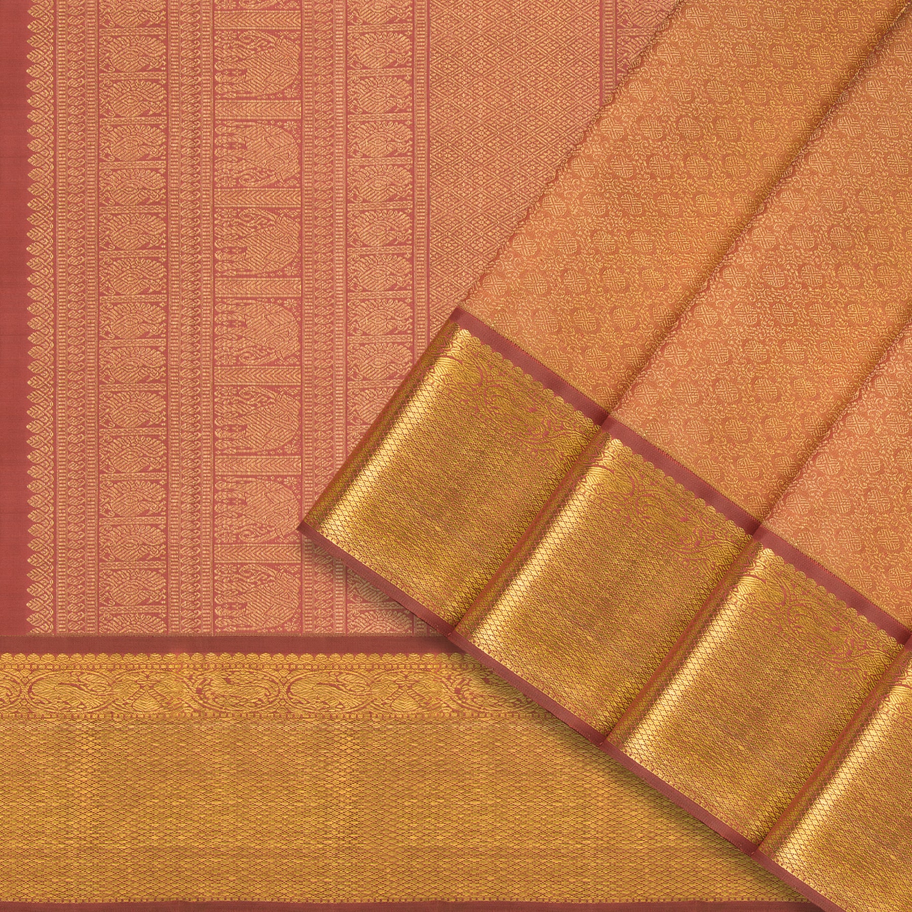 Kanakavalli Kanjivaram Silk Sari 25-611-HS001-03296 - Cover View
