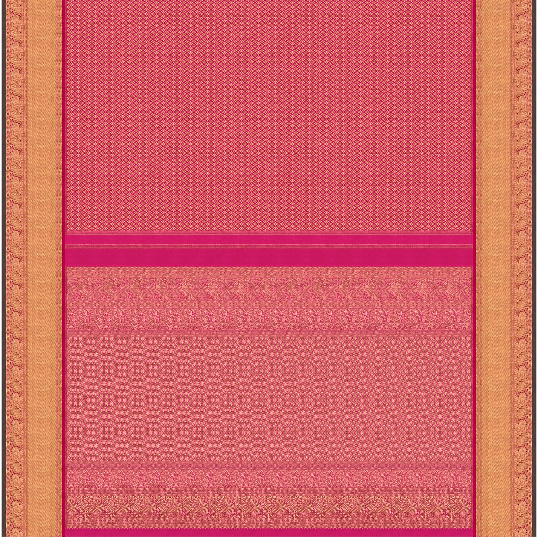 Kanakavalli Kanjivaram Silk Sari 25-611-HS001-03298 - Full View