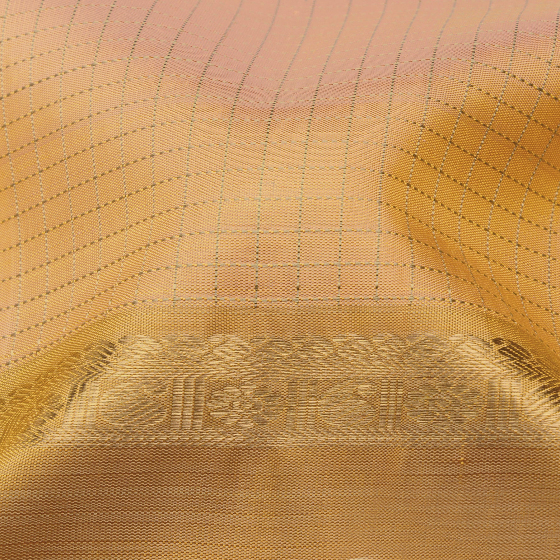 Kanakavalli Kanjivaram Silk Sari 25-611-HS001-03309 - Fabric View