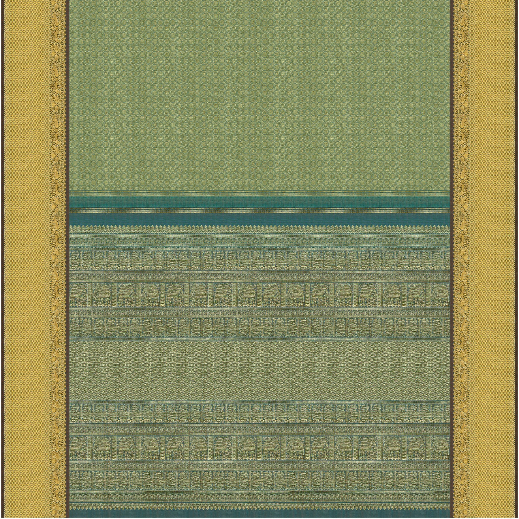 Kanakavalli Kanjivaram Silk Sari 25-611-HS001-03320 - Full View