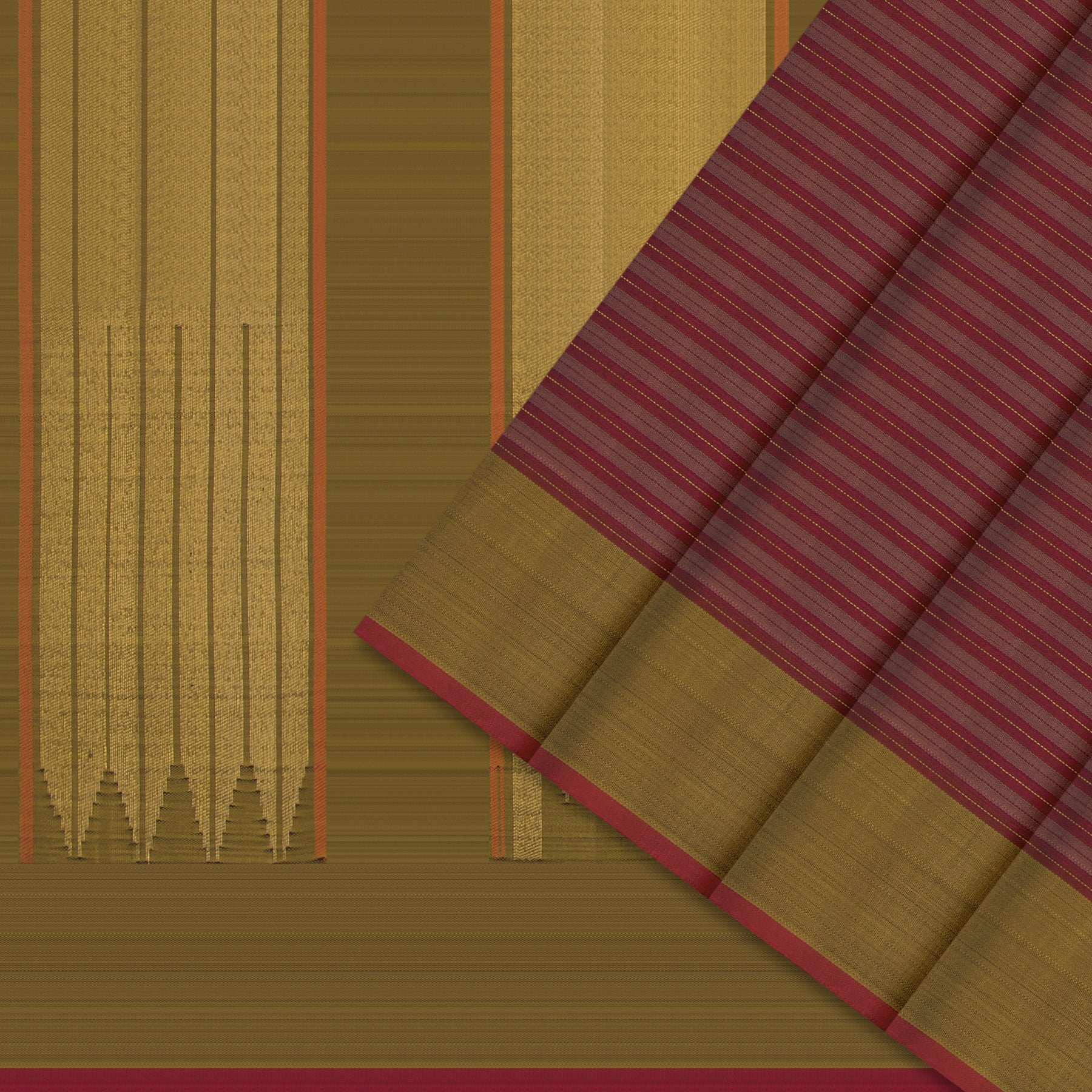 Kanakavalli Kanjivaram Silk Sari 25-611-HS001-03338 - Cover View