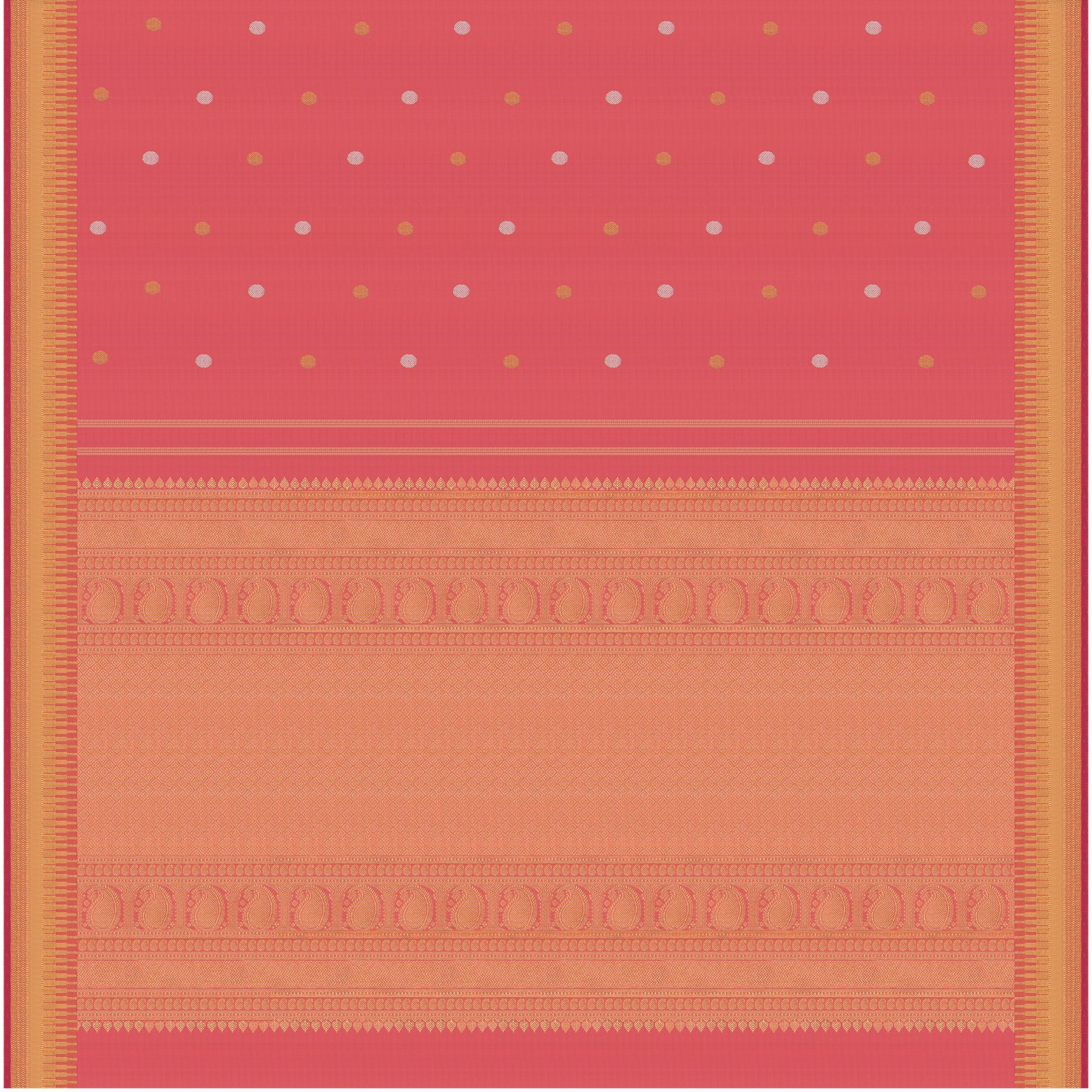 Kanakavalli Kanjivaram Silk Sari 25-611-HS001-04611 - Full View