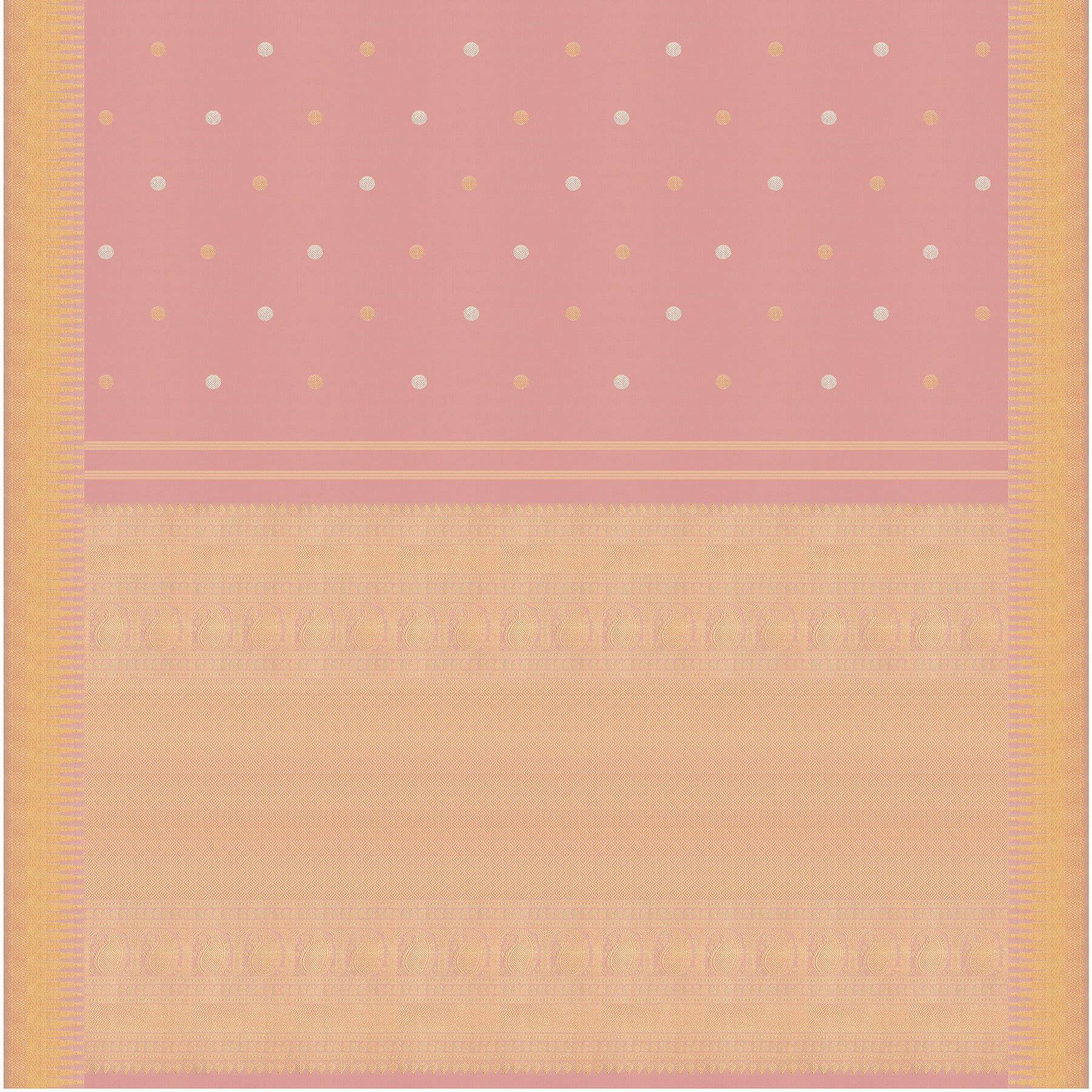 Kanakavalli Kanjivaram Silk Sari 25-611-HS001-06072 - Full View