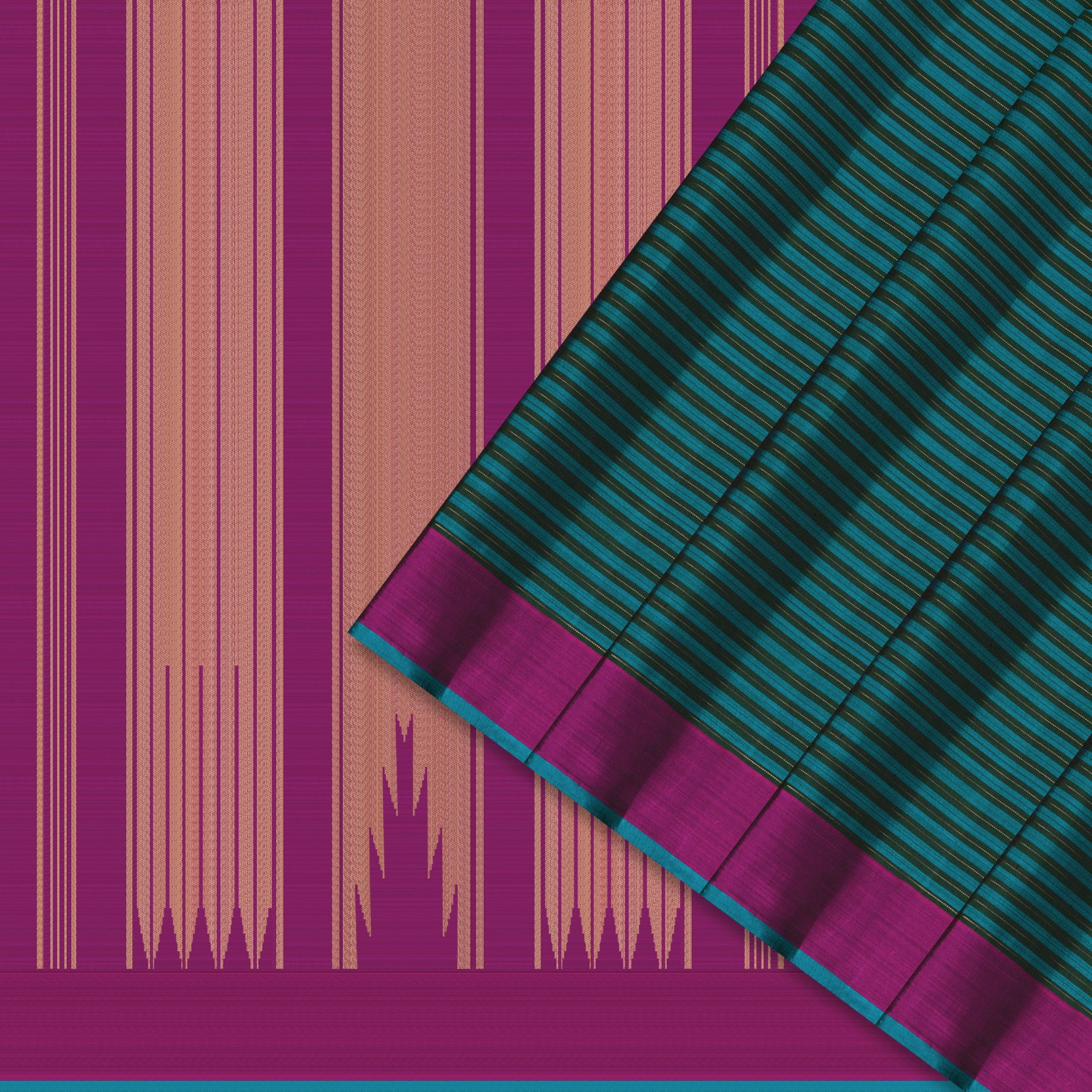Kanakavalli Kanjivaram Silk Sari 25-611-HS001-06881 - Cover View