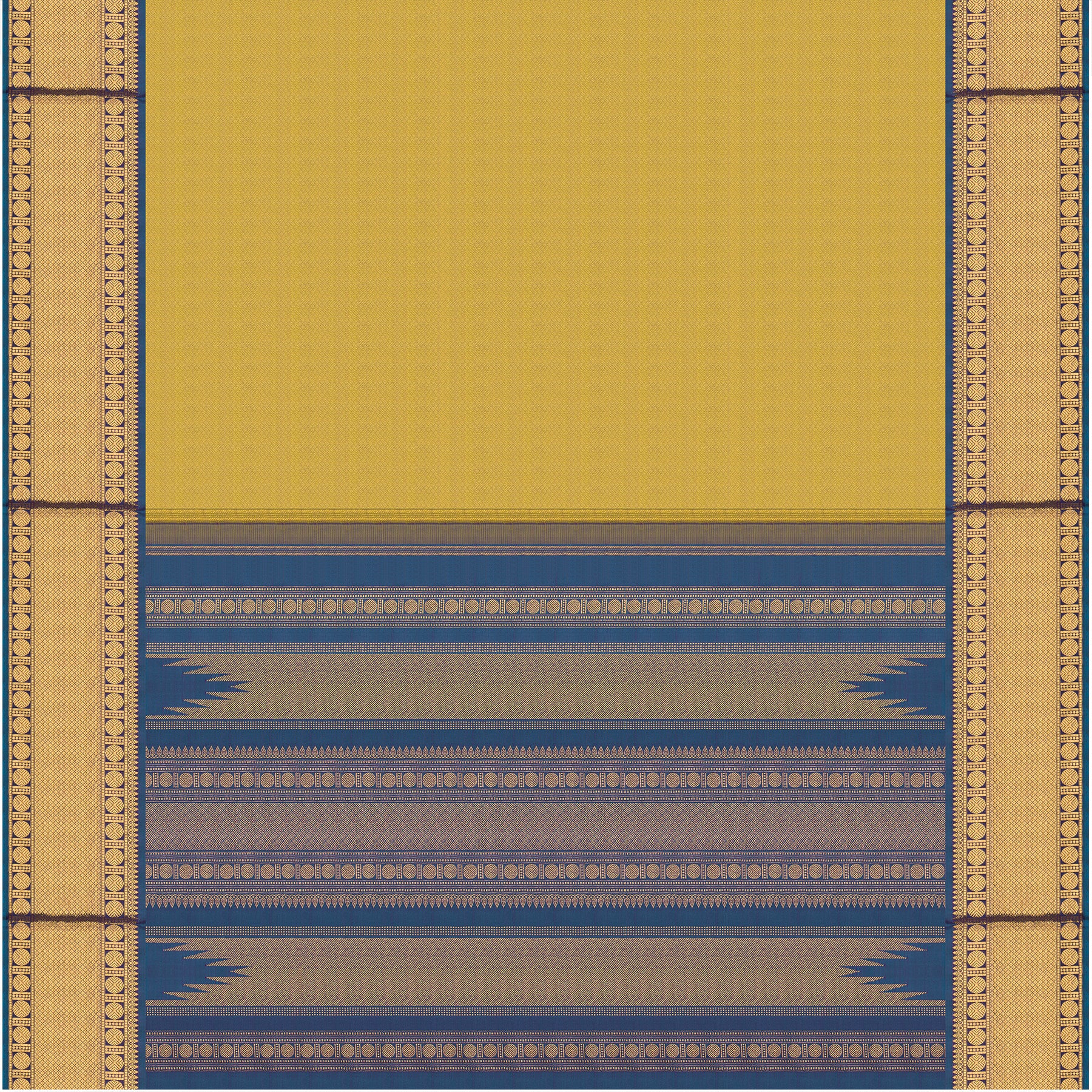Kanakavalli Kanjivaram Silk Sari 25-611-HS001-07356 - Full View