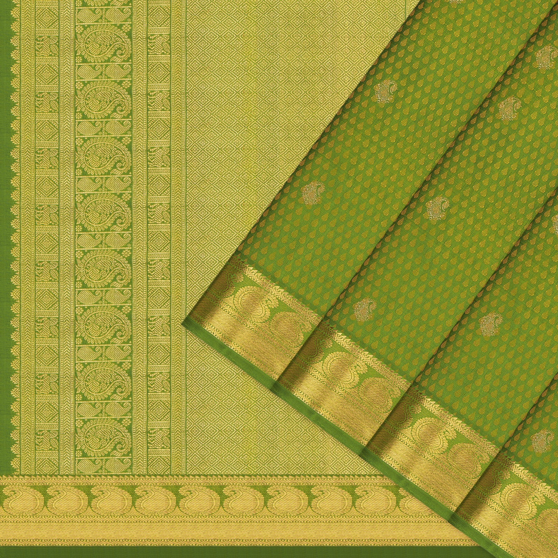 Kanakavalli Kanjivaram Silk Sari 25-611-HS001-07775 - Cover View