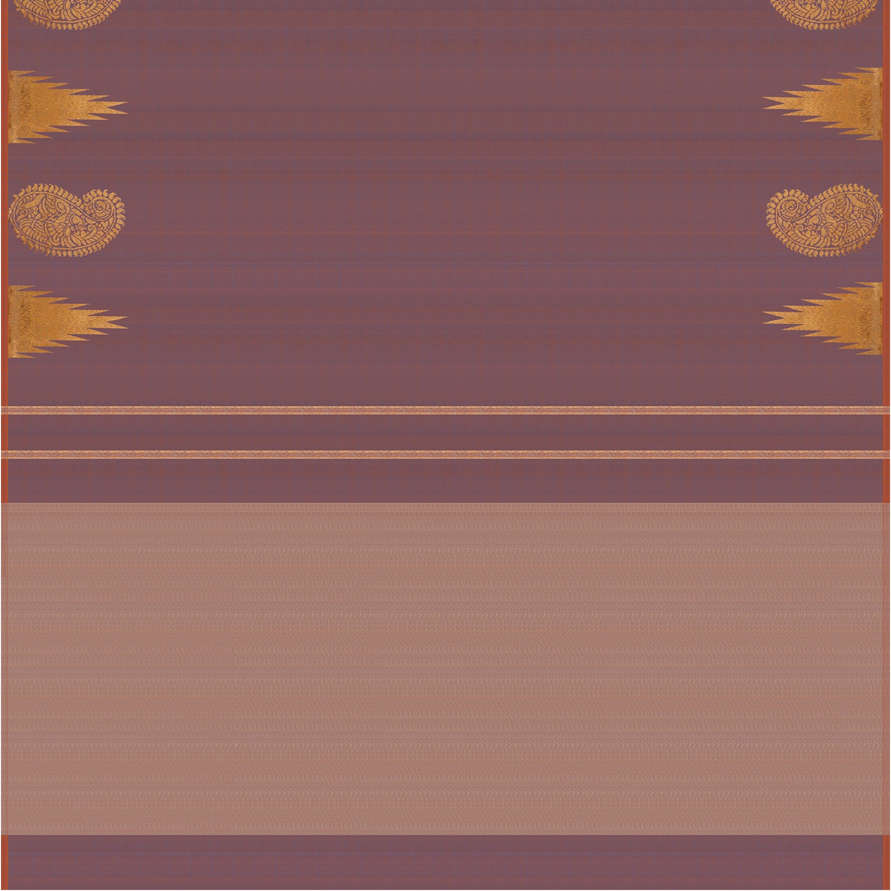 Kanakavalli Kanjivaram Silk Sari 25-611-HS001-07777 - Full View